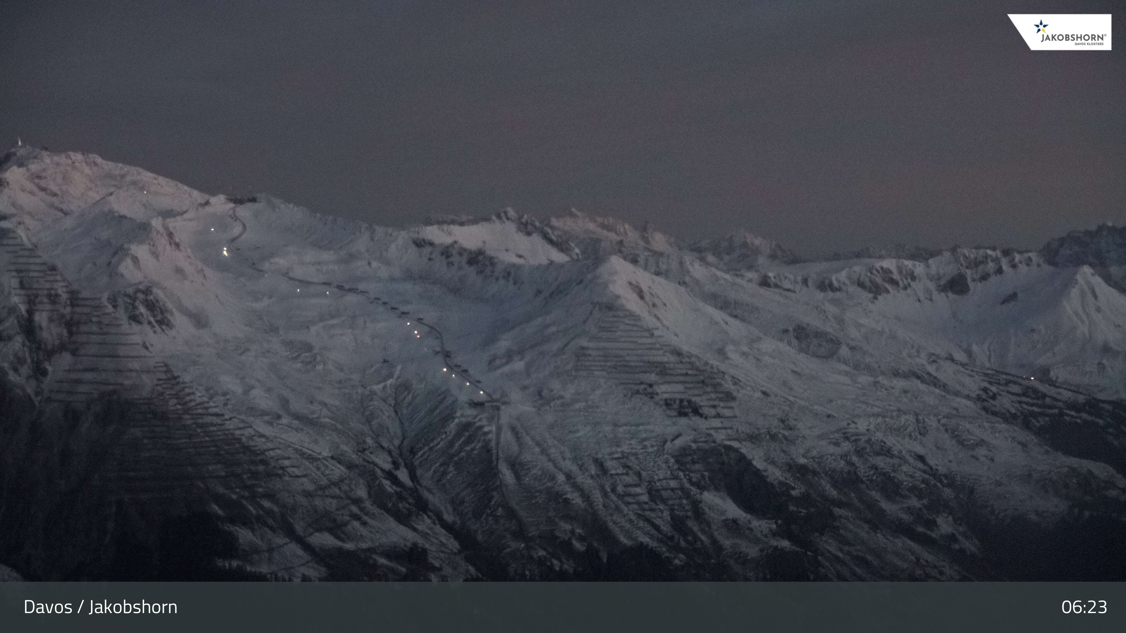 Davos: Platz - Jakobshorn, Blick Gipfel und