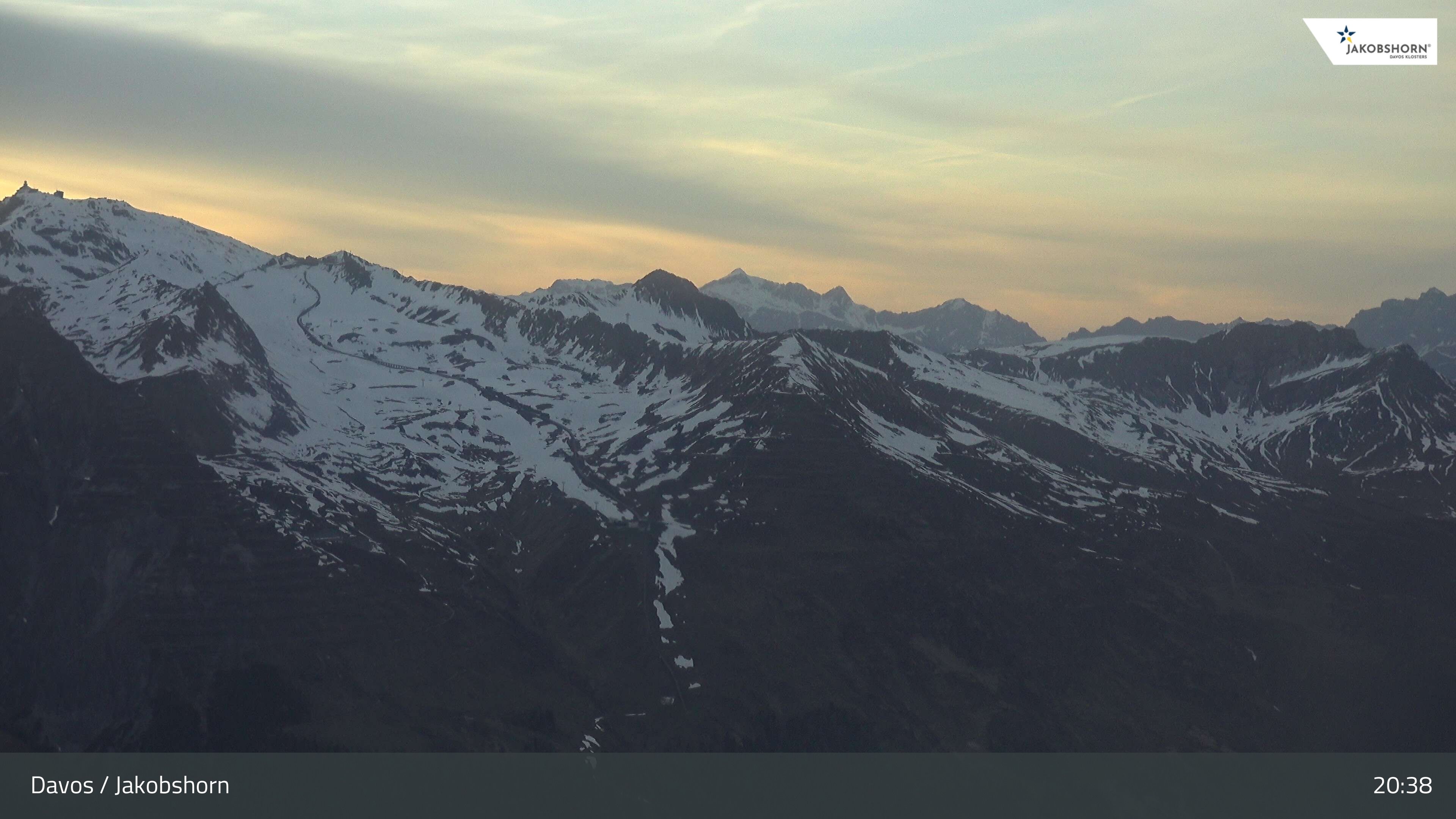 Davos: Platz - Jakobshorn, Blick Gipfel und