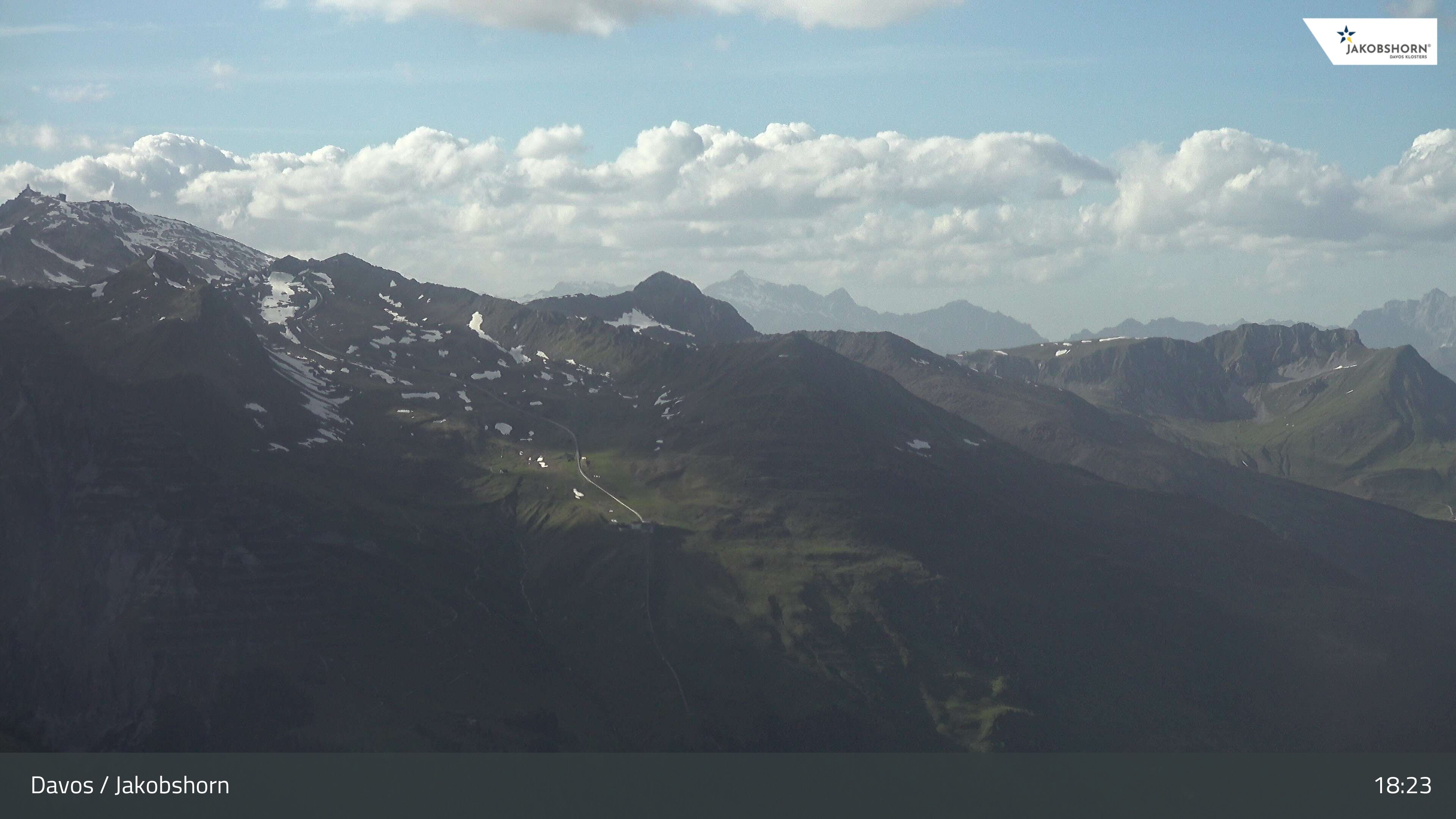 Davos: Platz - Jakobshorn, Blick Gipfel und