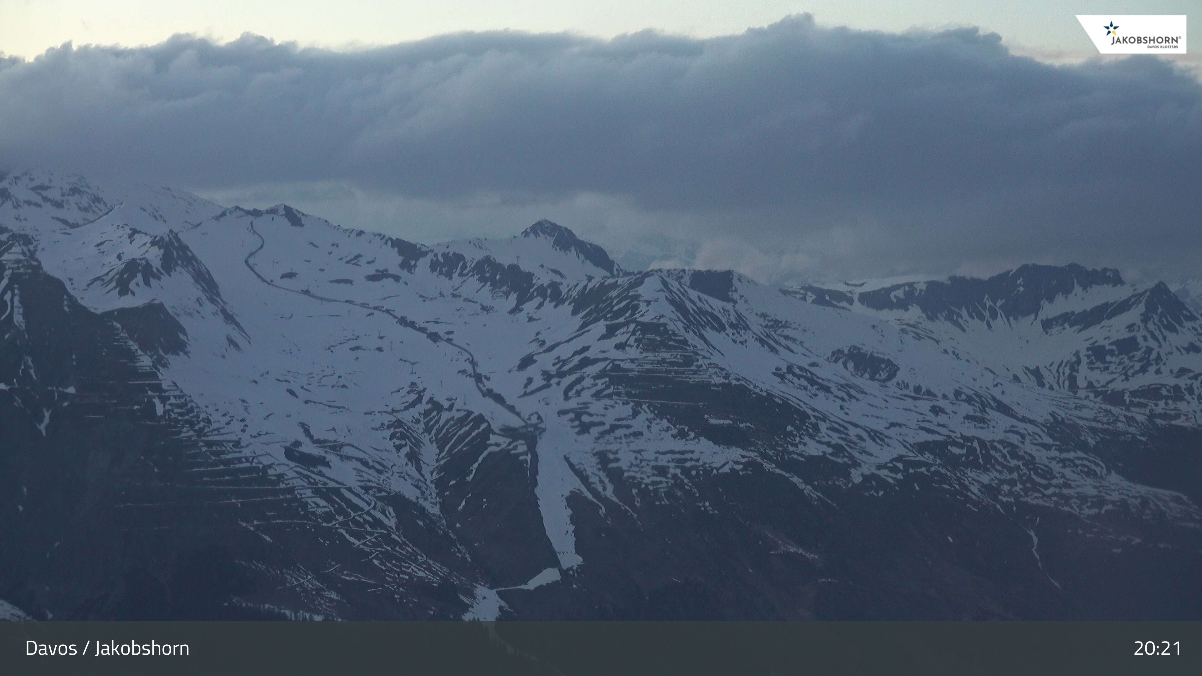 Davos: Platz - Jakobshorn, Blick Gipfel und