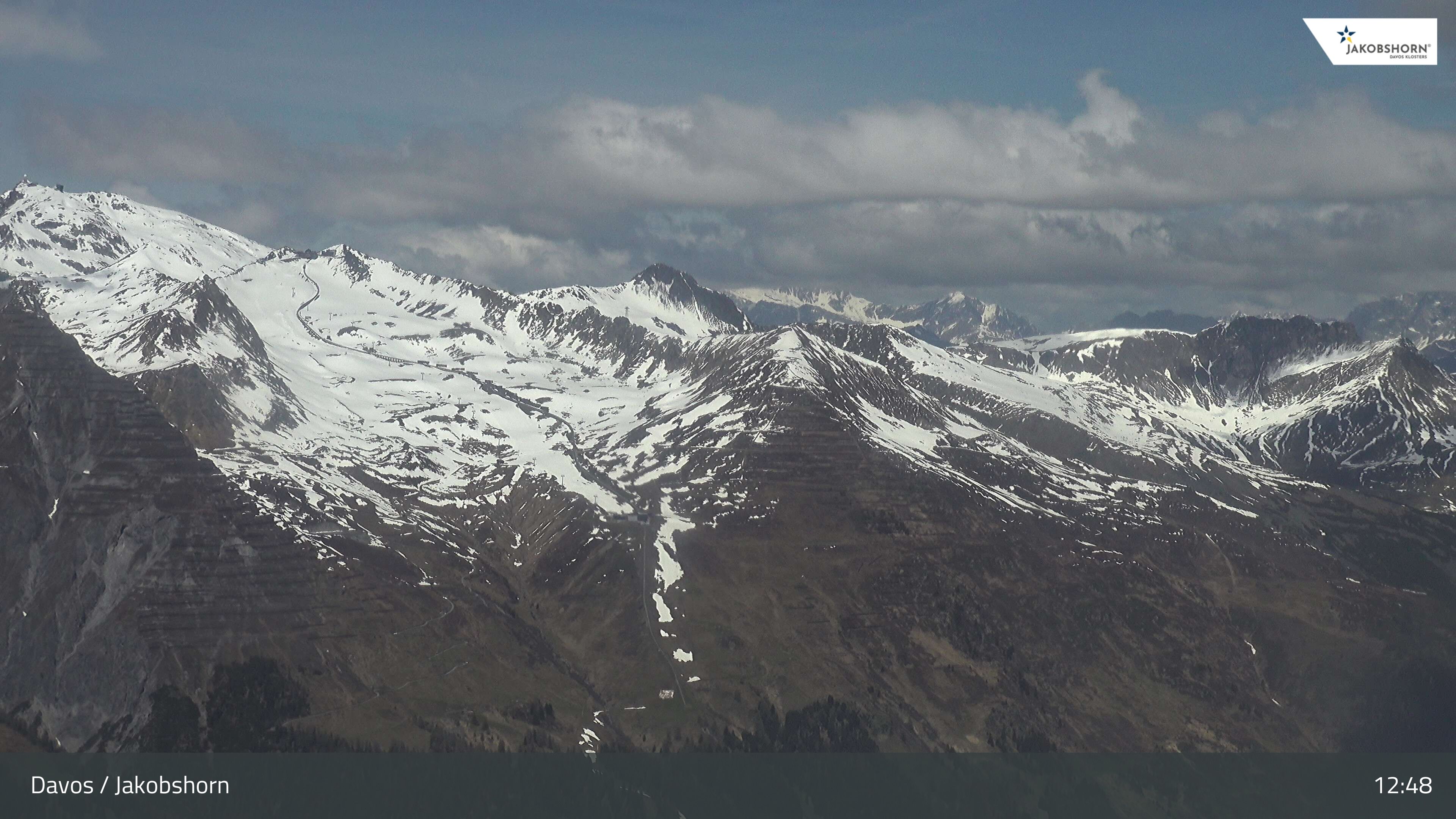 Davos: Platz - Jakobshorn, Blick Gipfel und