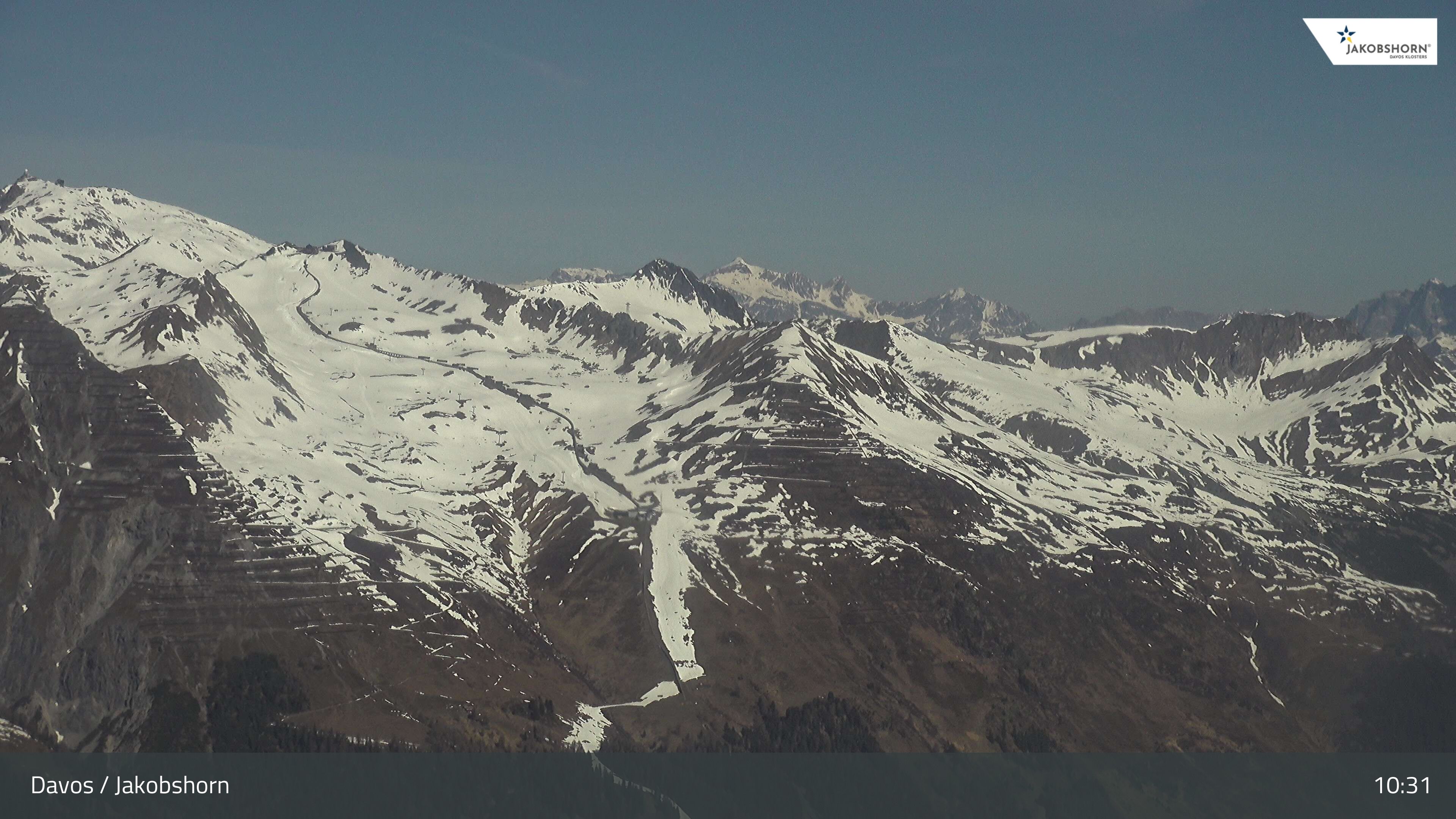 Davos: Platz - Jakobshorn, Blick Gipfel und