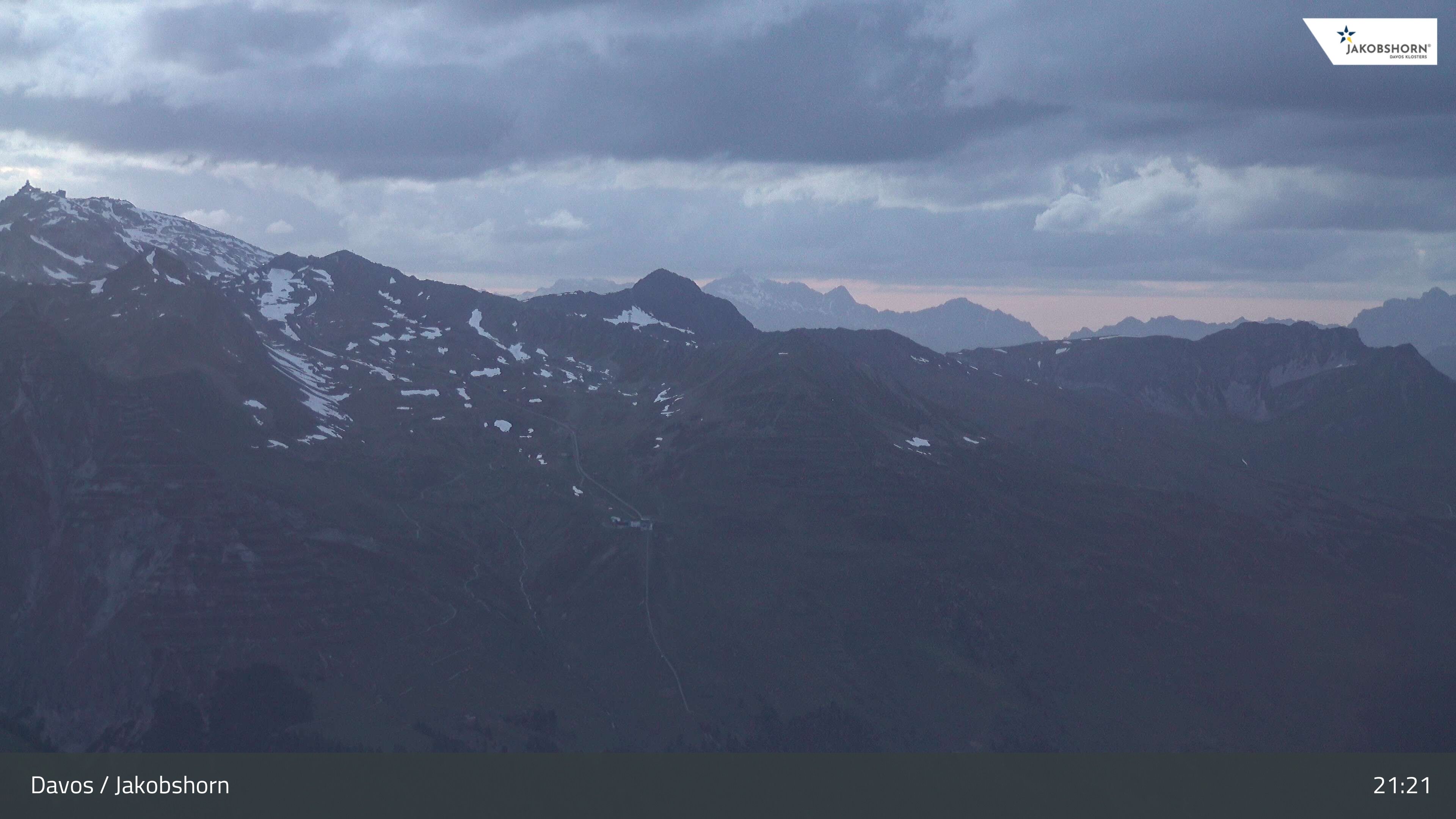 Davos: Platz - Jakobshorn, Blick Gipfel und