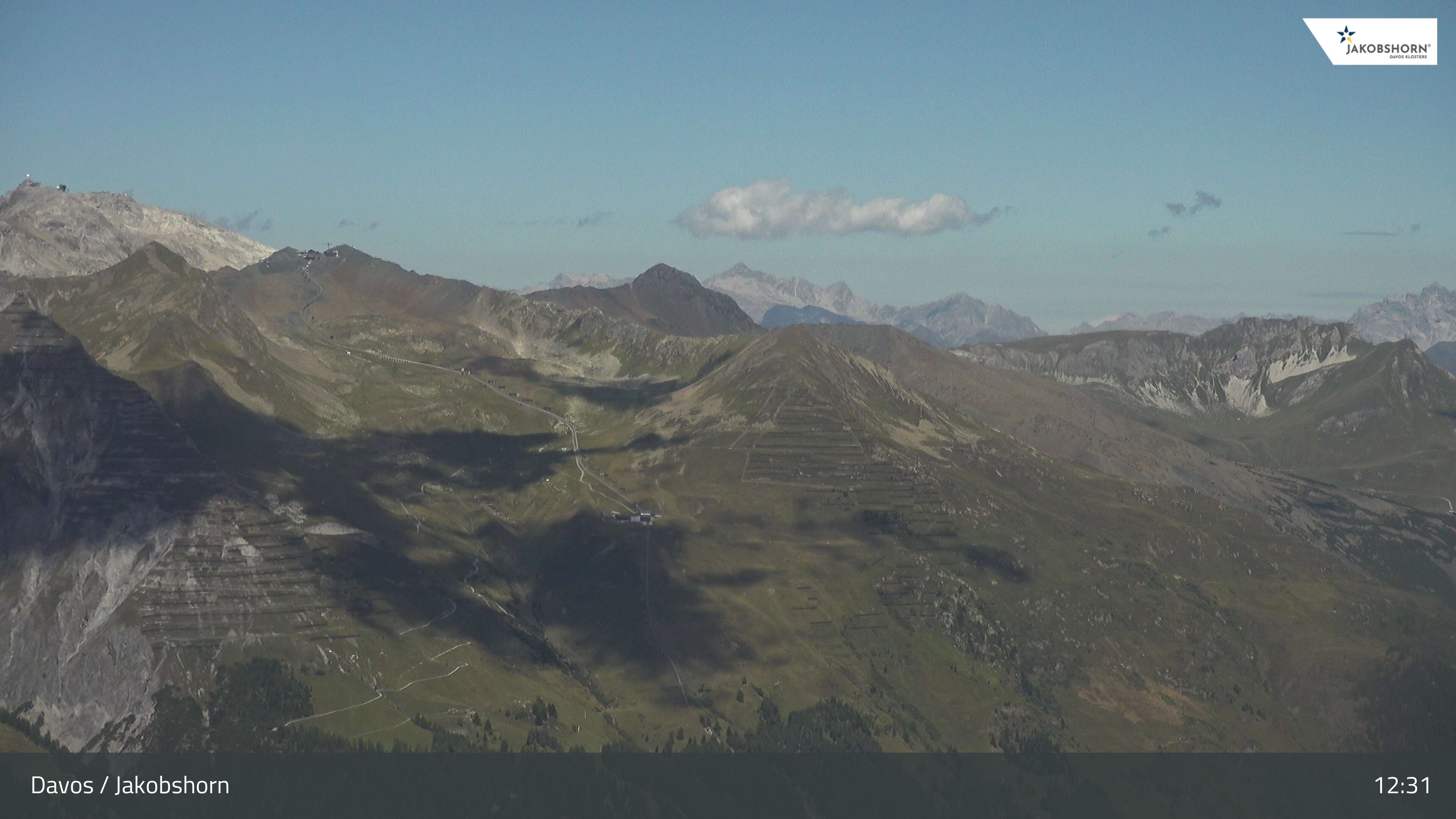 Davos: Platz - Jakobshorn, Blick Gipfel und