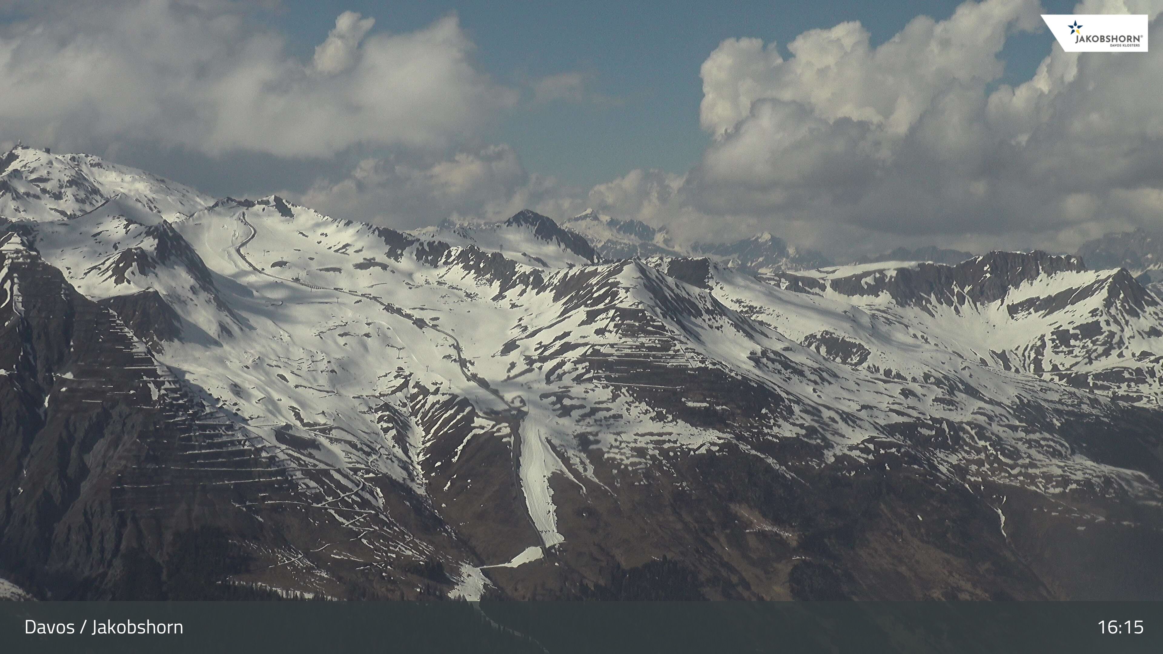 Davos: Platz - Jakobshorn, Blick Gipfel und