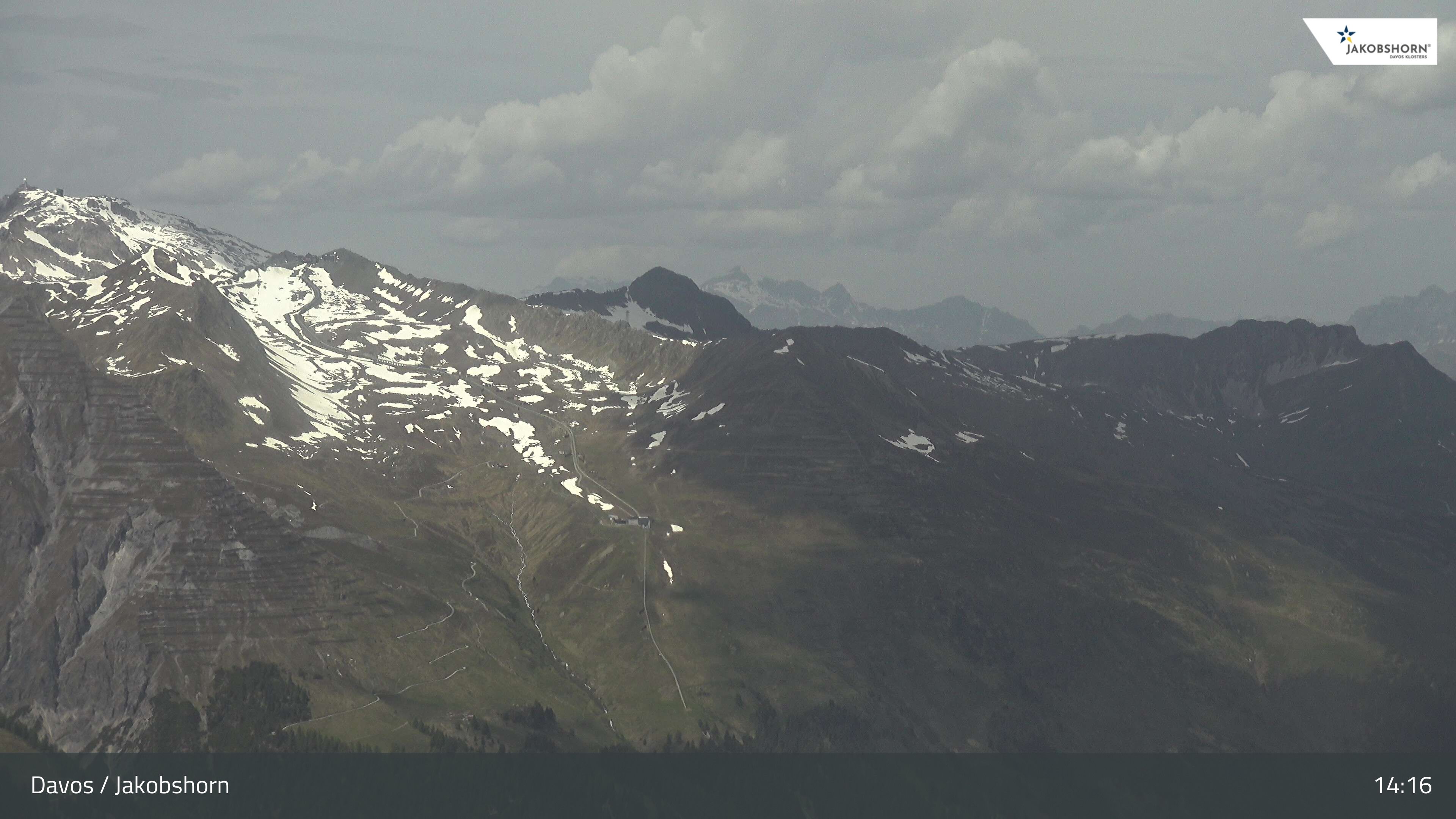Davos: Platz - Jakobshorn, Blick Gipfel und