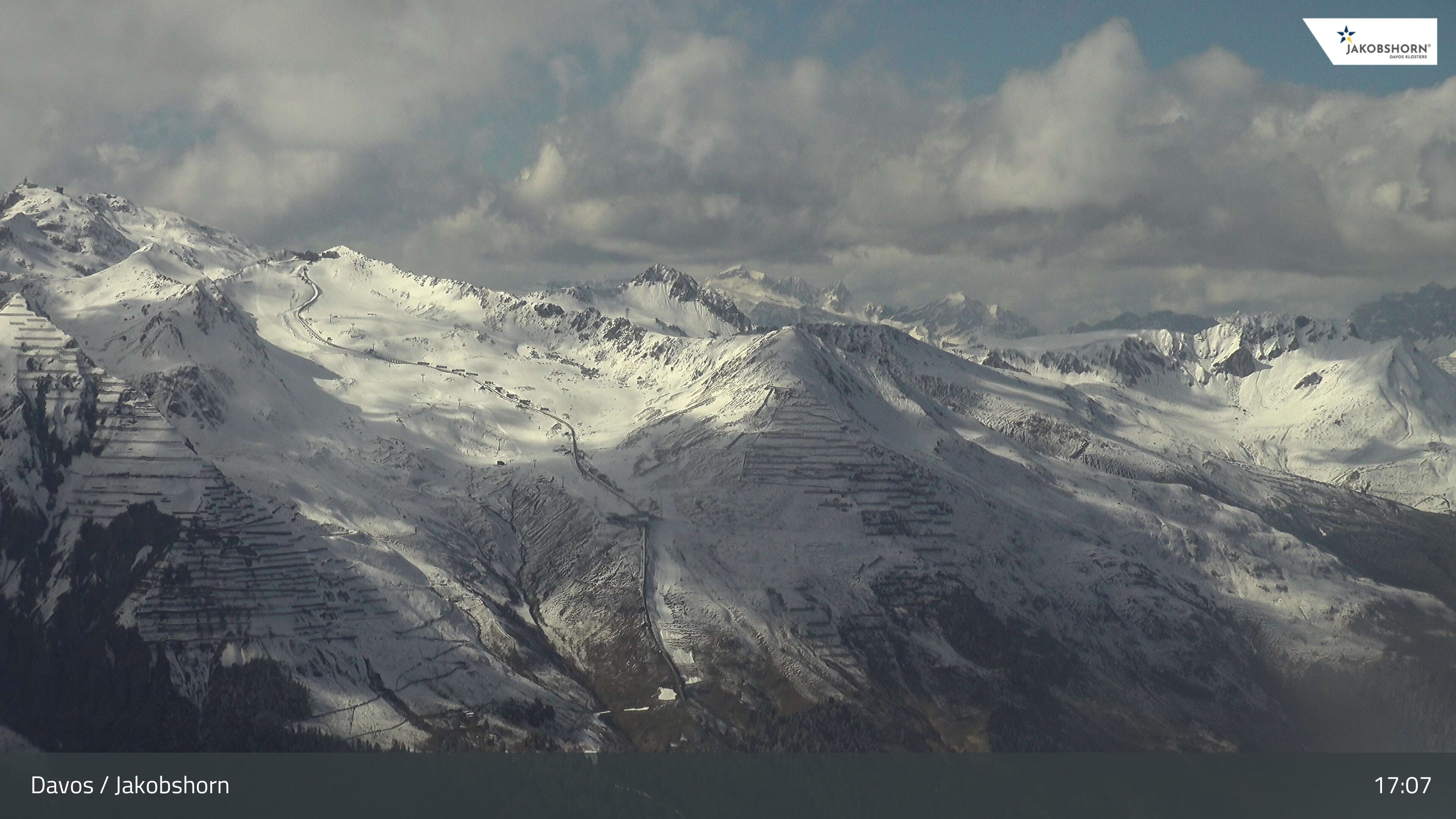 Davos: Platz - Jakobshorn, Blick Gipfel und
