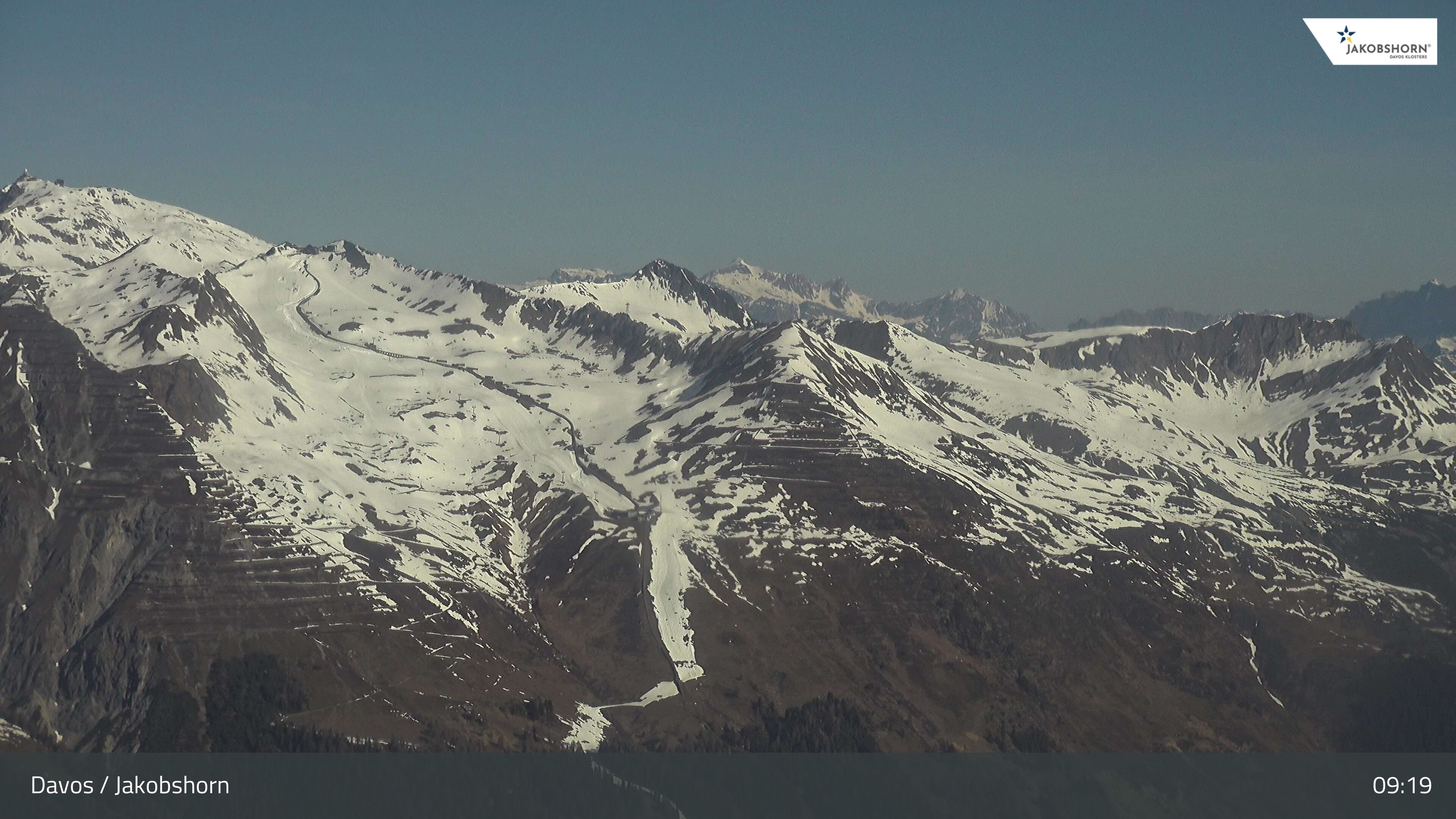 Davos: Platz - Jakobshorn, Blick Gipfel und