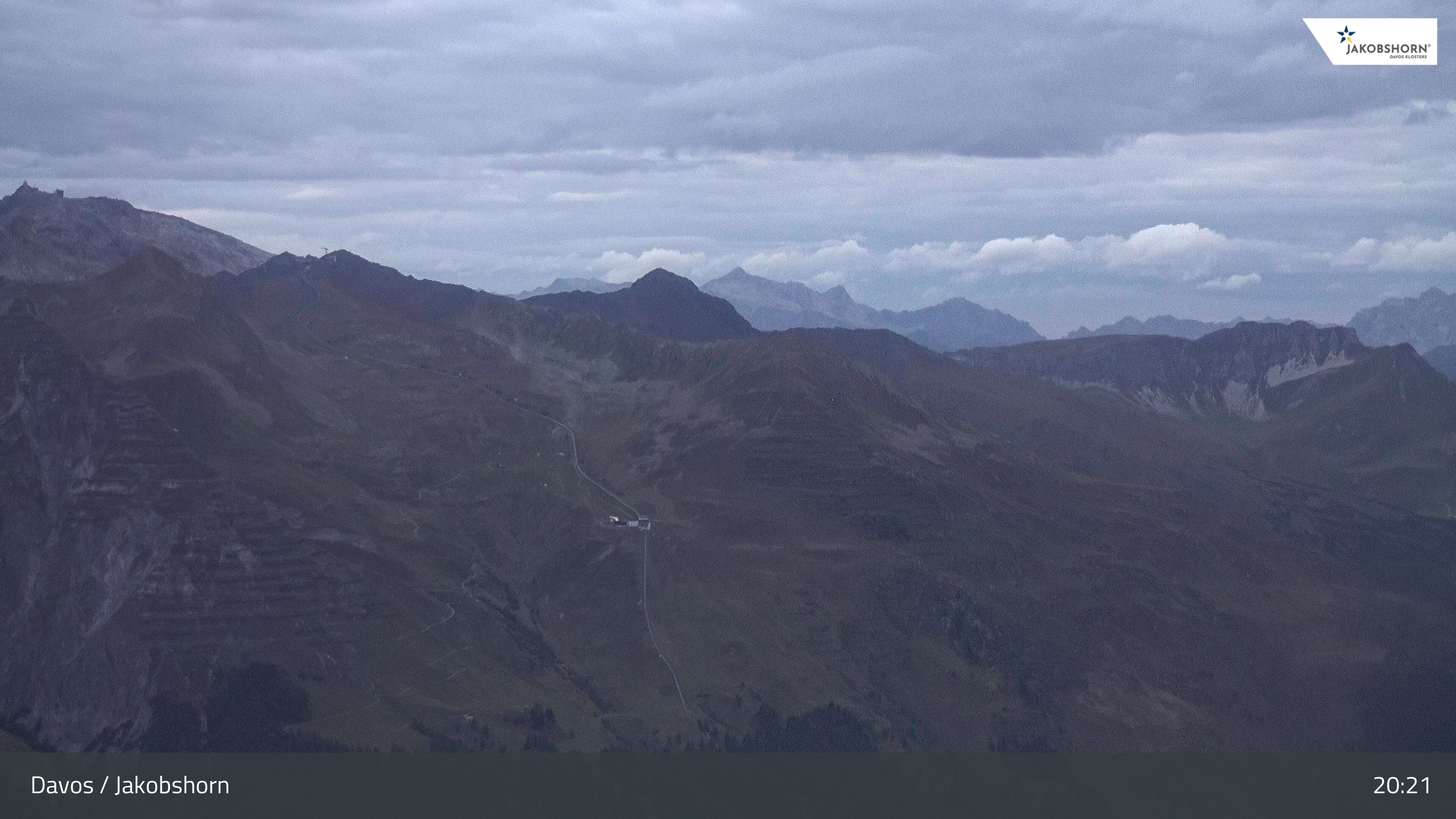 Davos: Platz - Jakobshorn, Blick Gipfel und