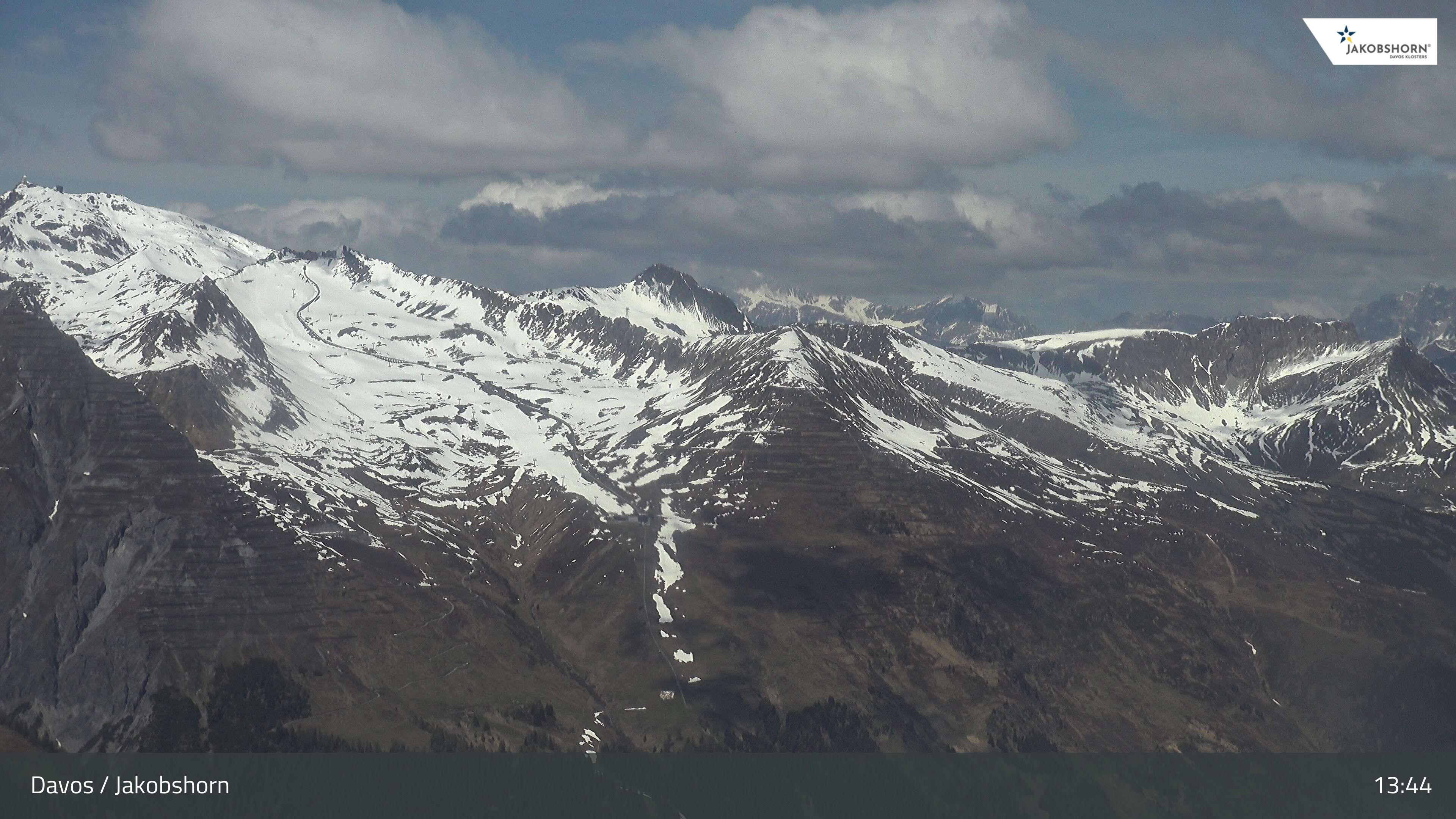 Davos: Platz - Jakobshorn, Blick Gipfel und