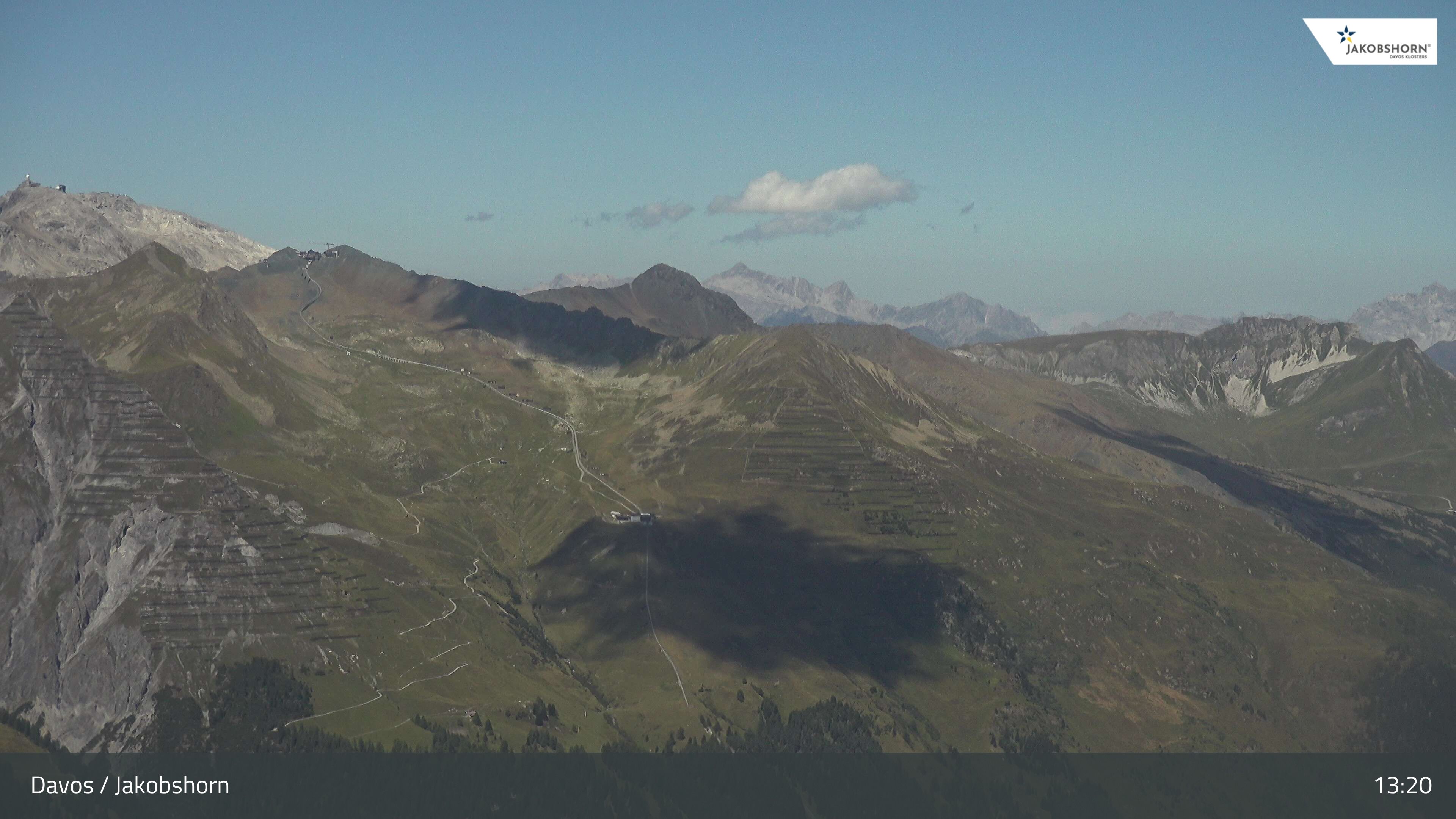 Davos: Platz - Jakobshorn, Blick Gipfel und