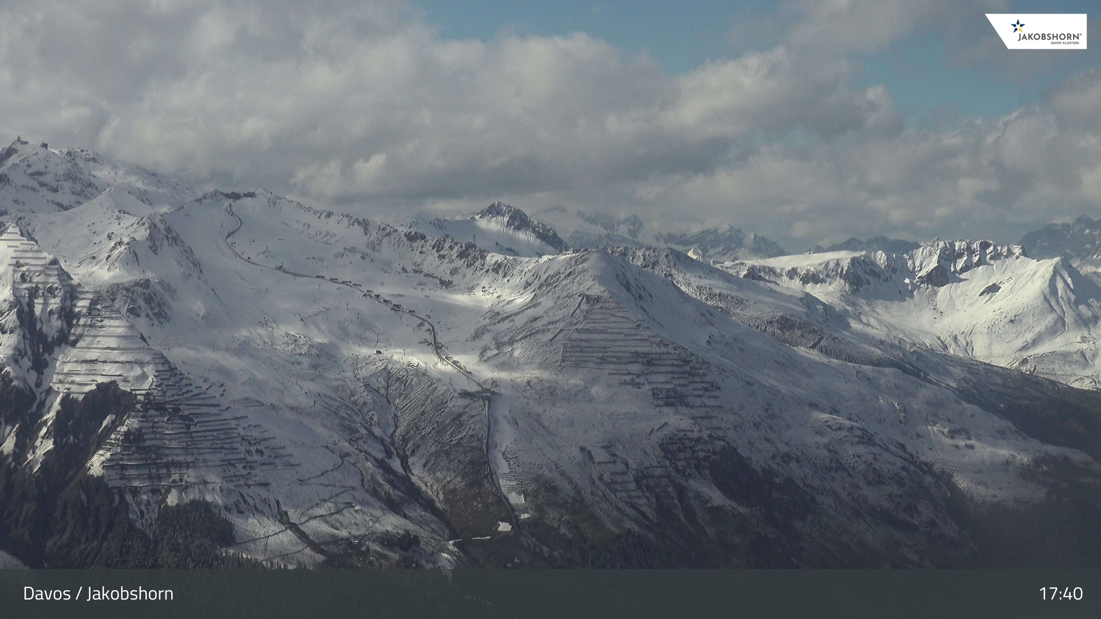 Davos: Platz - Jakobshorn, Blick Gipfel und