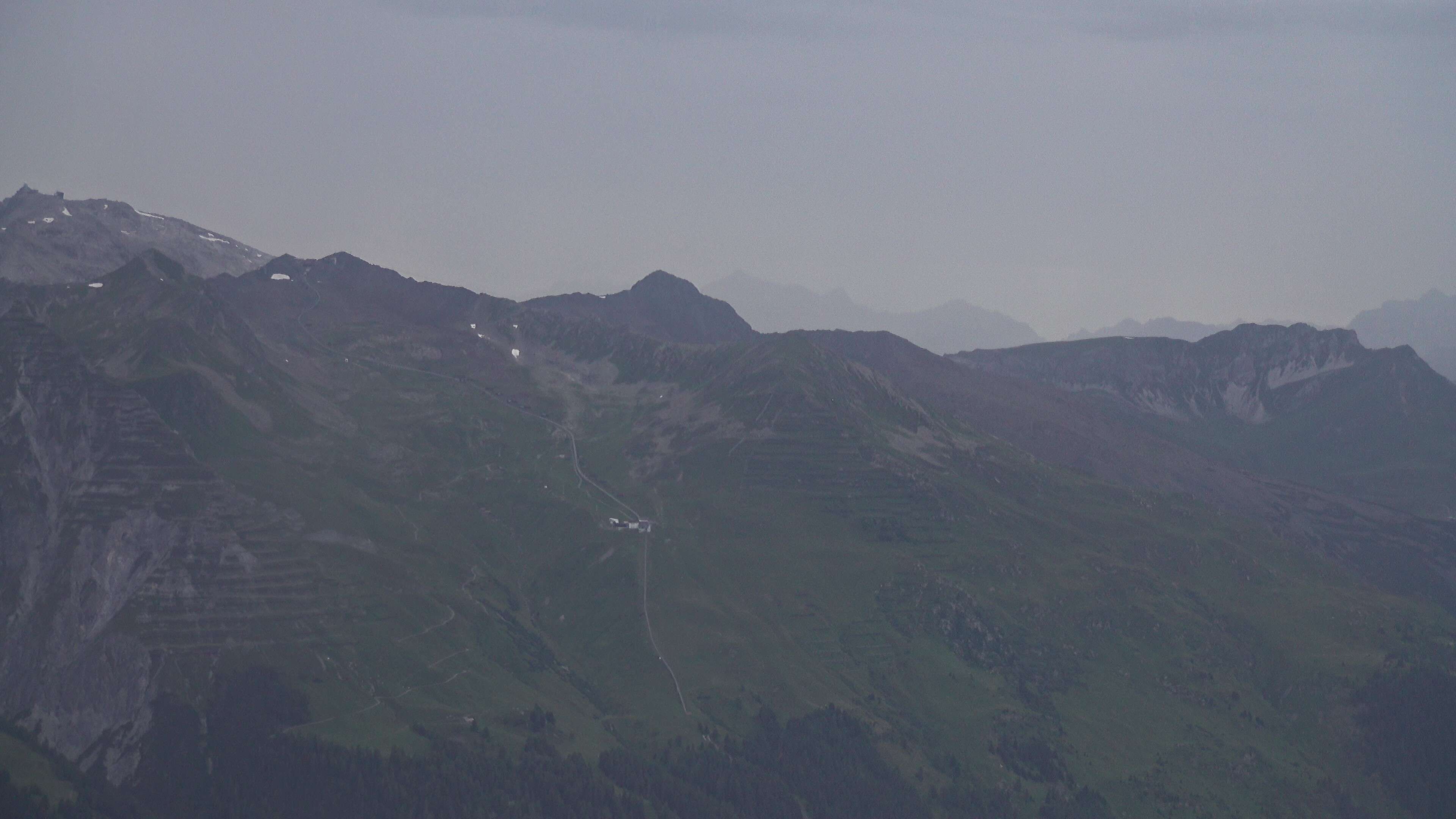 Davos: Platz - Jakobshorn, Blick Gipfel und