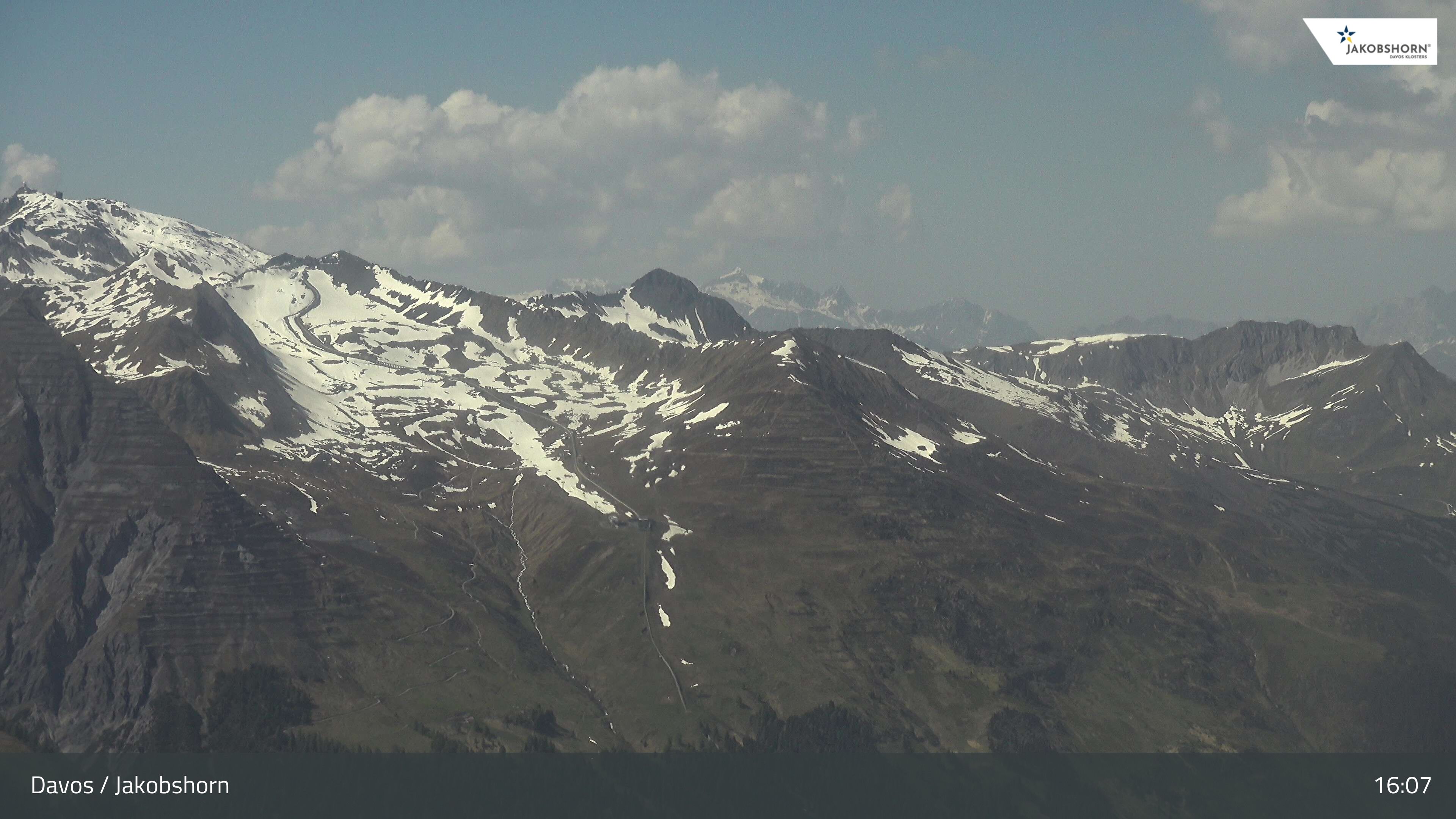 Davos: Platz - Jakobshorn, Blick Gipfel und