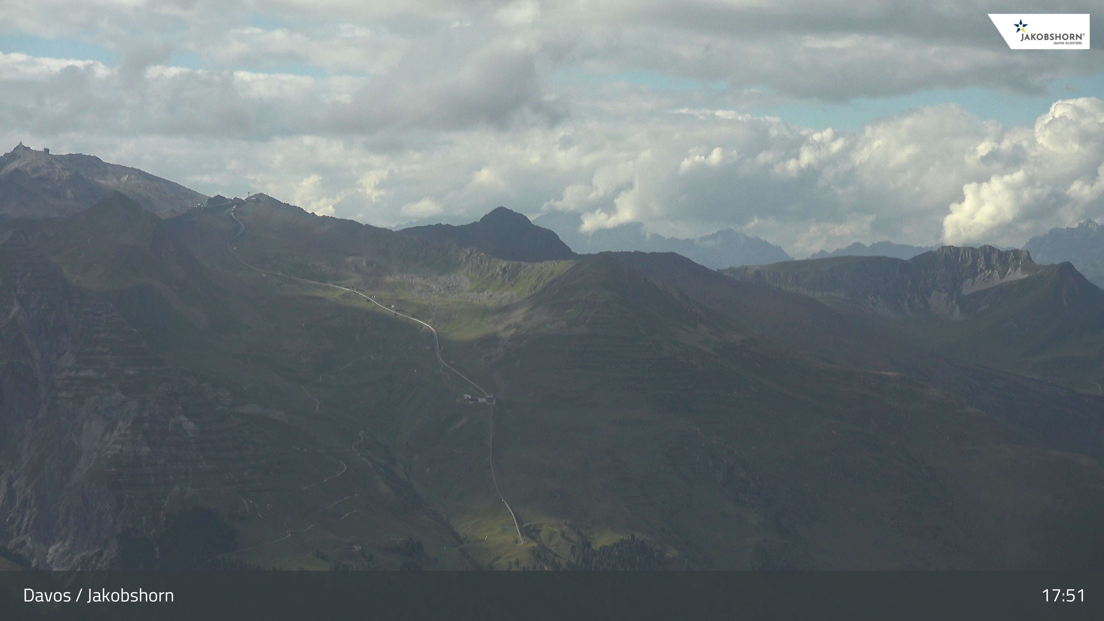 Davos: Platz - Jakobshorn, Blick Gipfel und