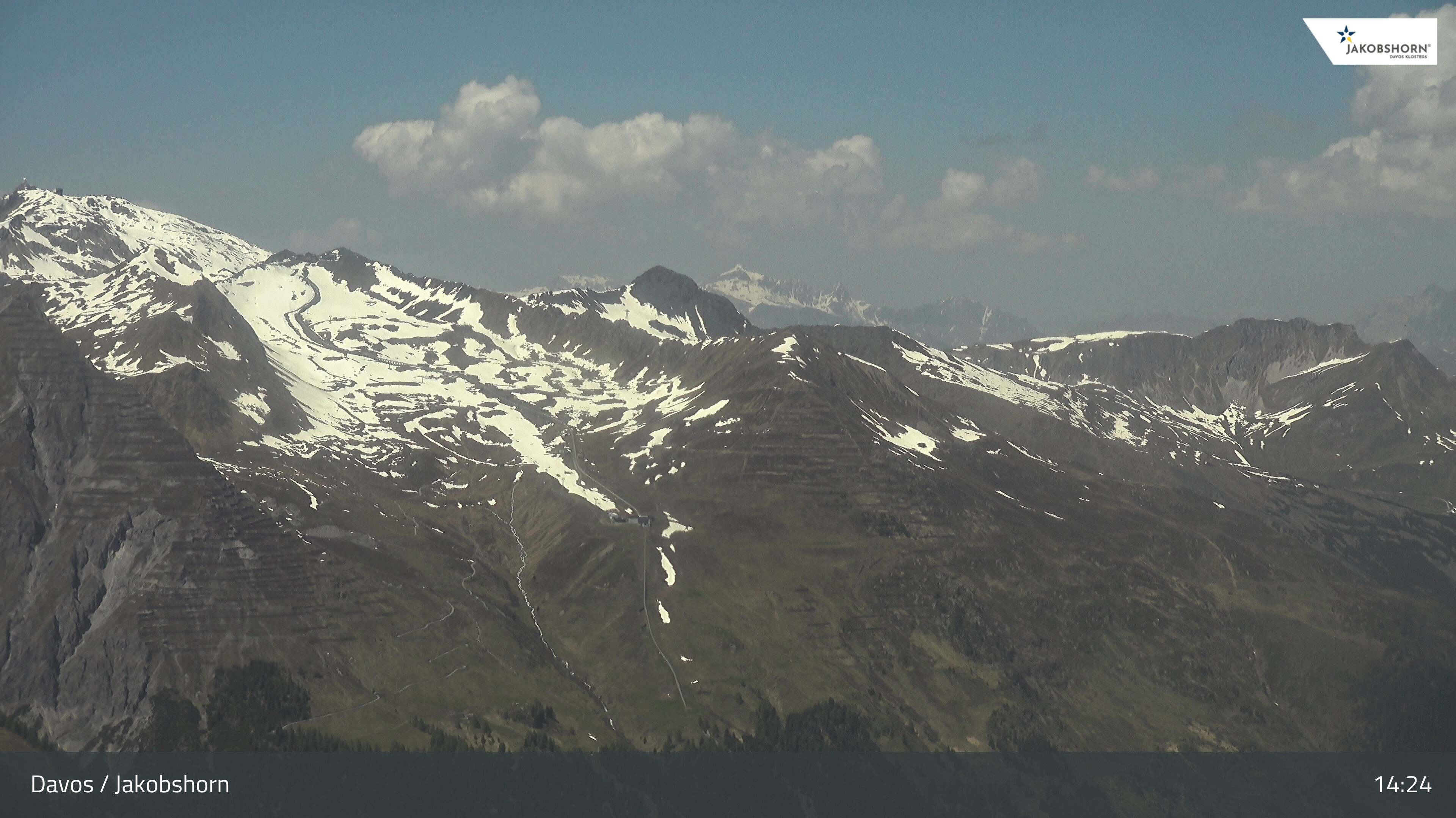 Davos: Platz - Jakobshorn, Blick Gipfel und