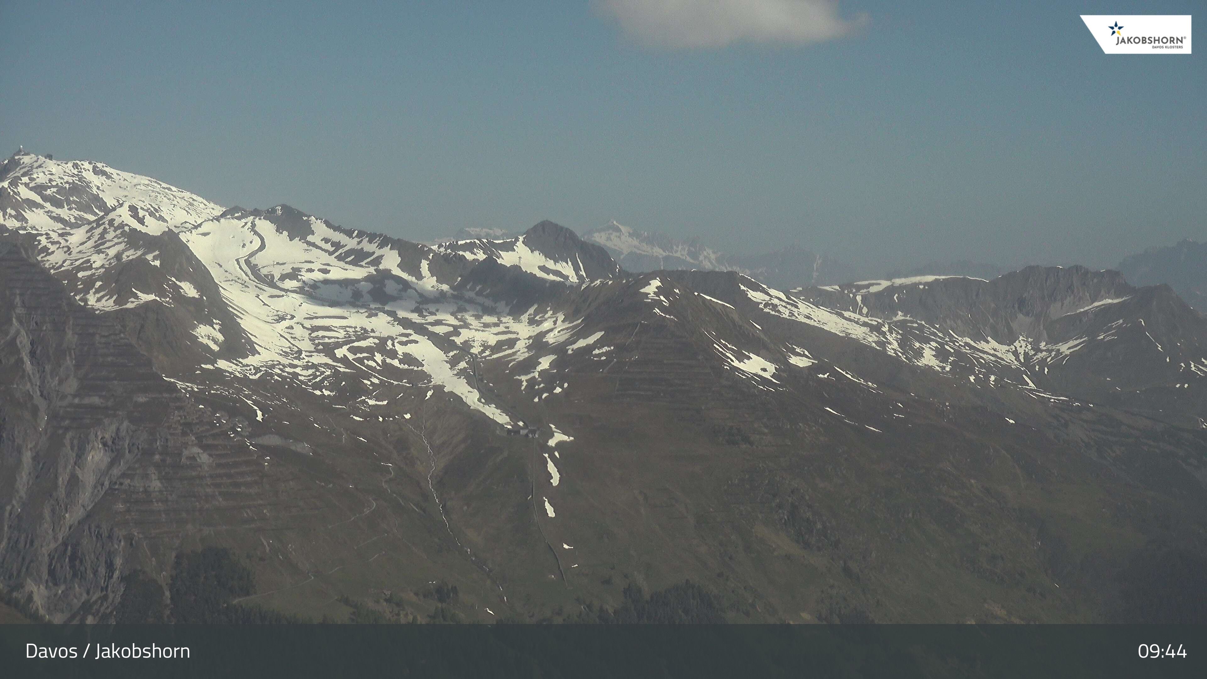 Davos: Platz - Jakobshorn, Blick Gipfel und