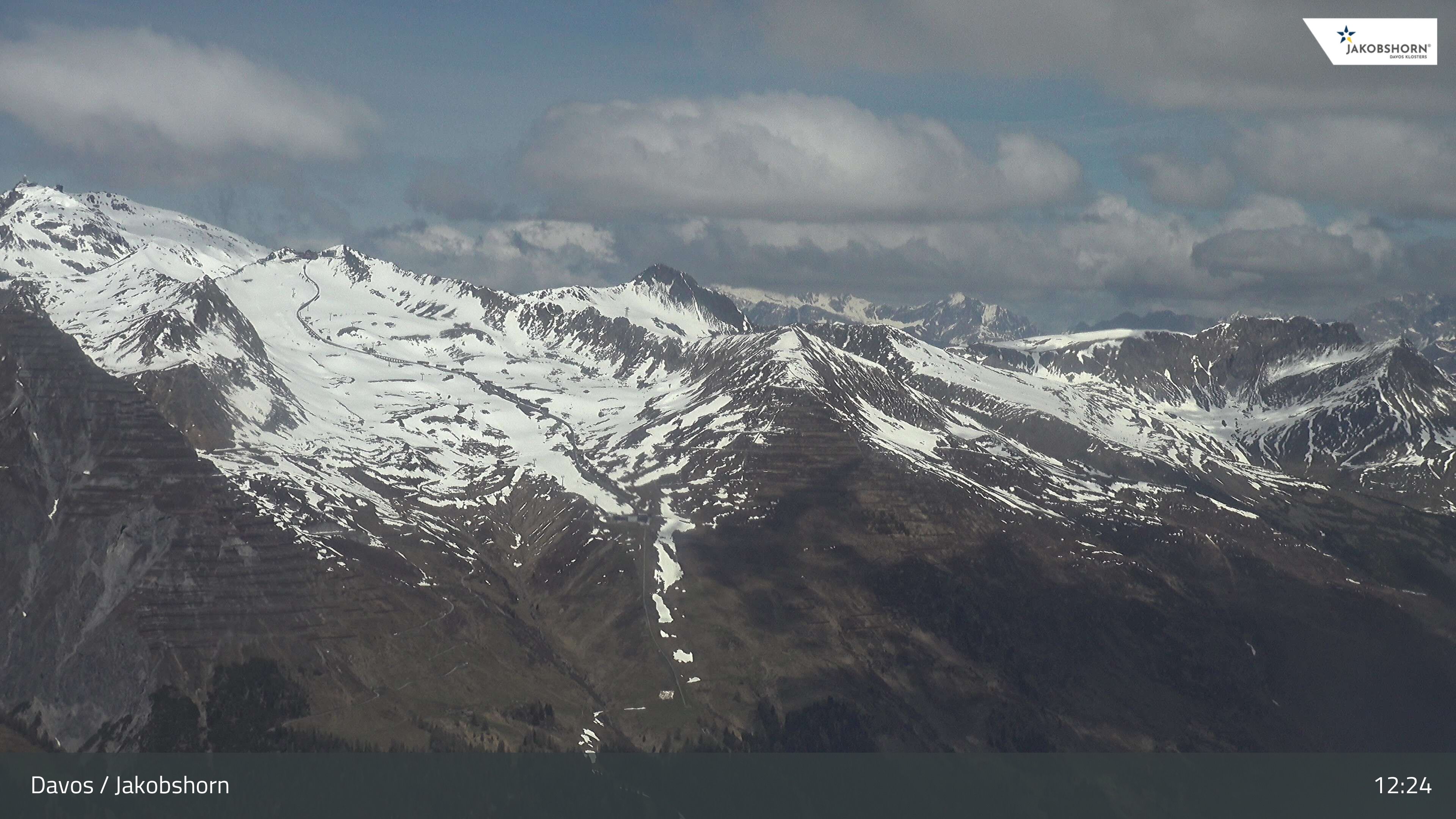 Davos: Platz - Jakobshorn, Blick Gipfel und