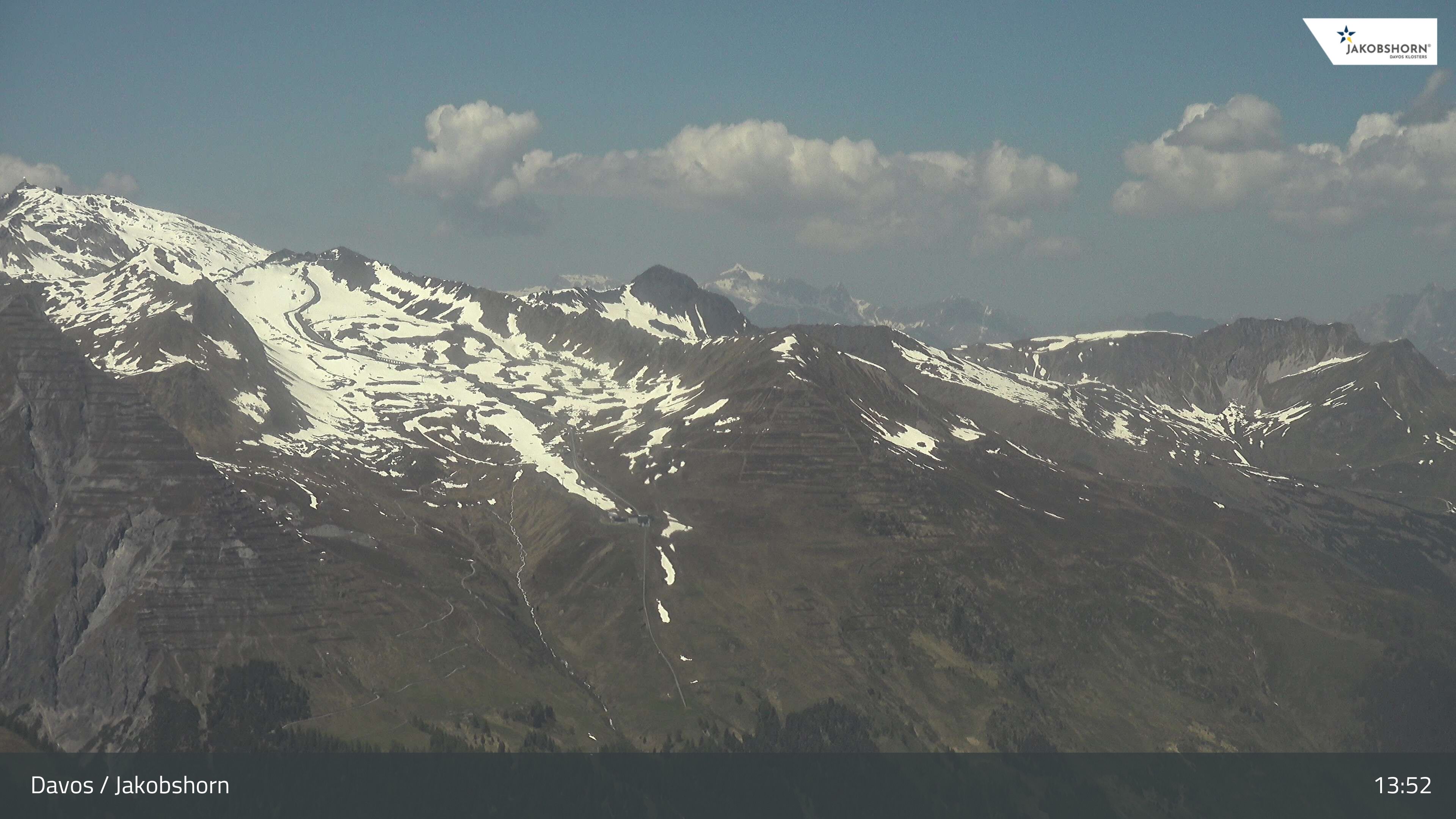 Davos: Platz - Jakobshorn, Blick Gipfel und