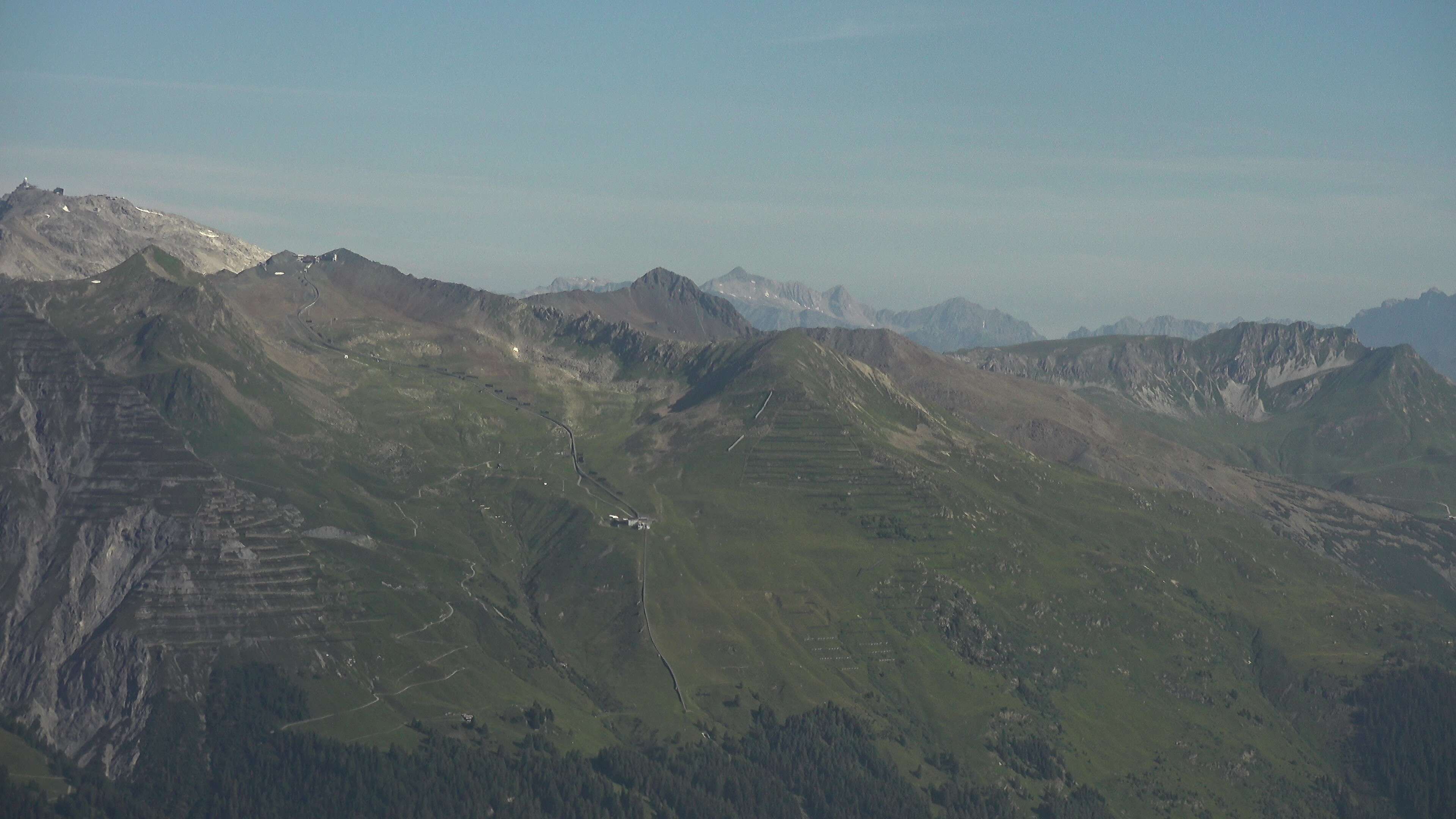 Davos: Platz - Jakobshorn, Blick Gipfel und