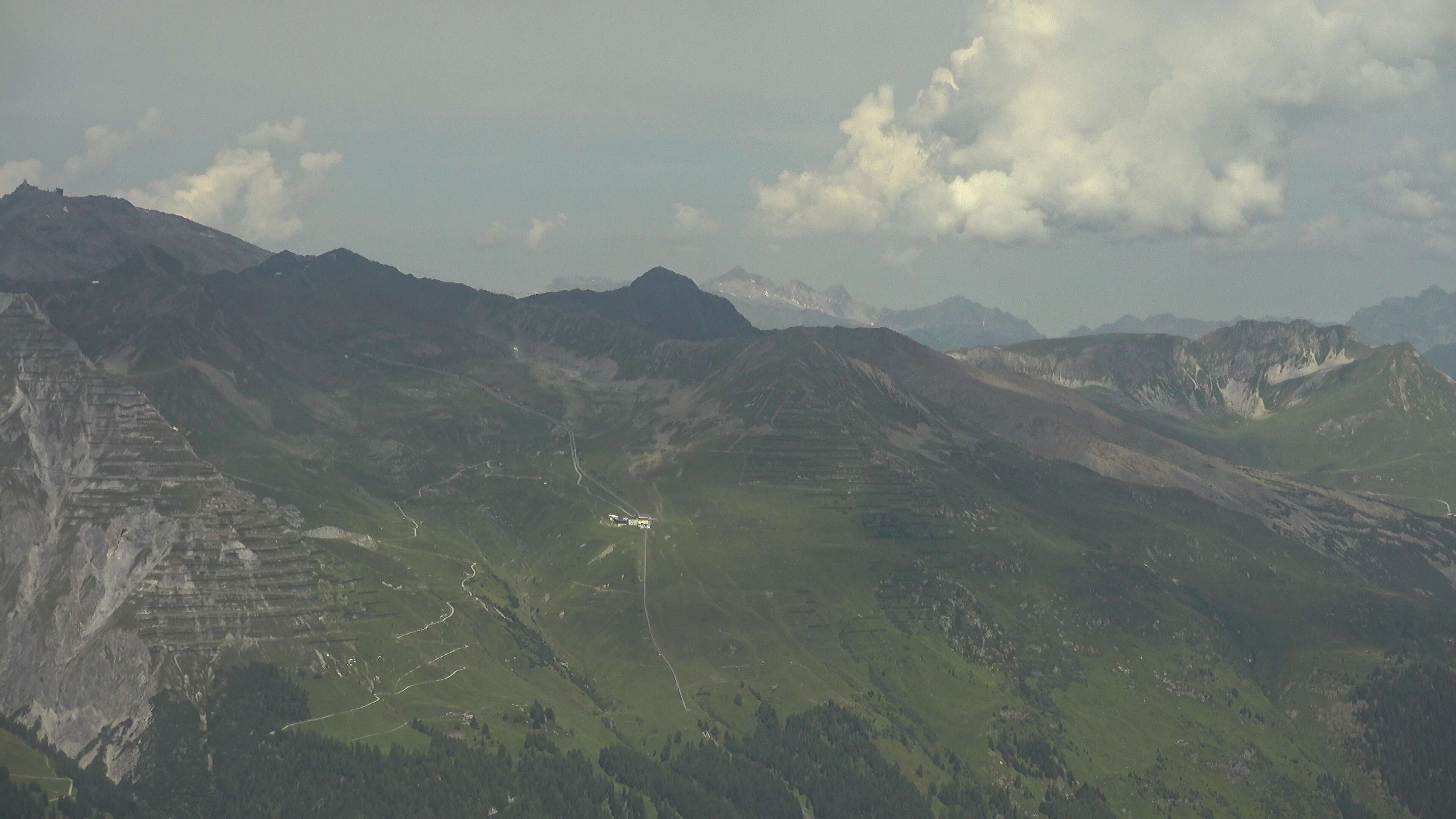 Davos: Platz - Jakobshorn, Blick Gipfel und