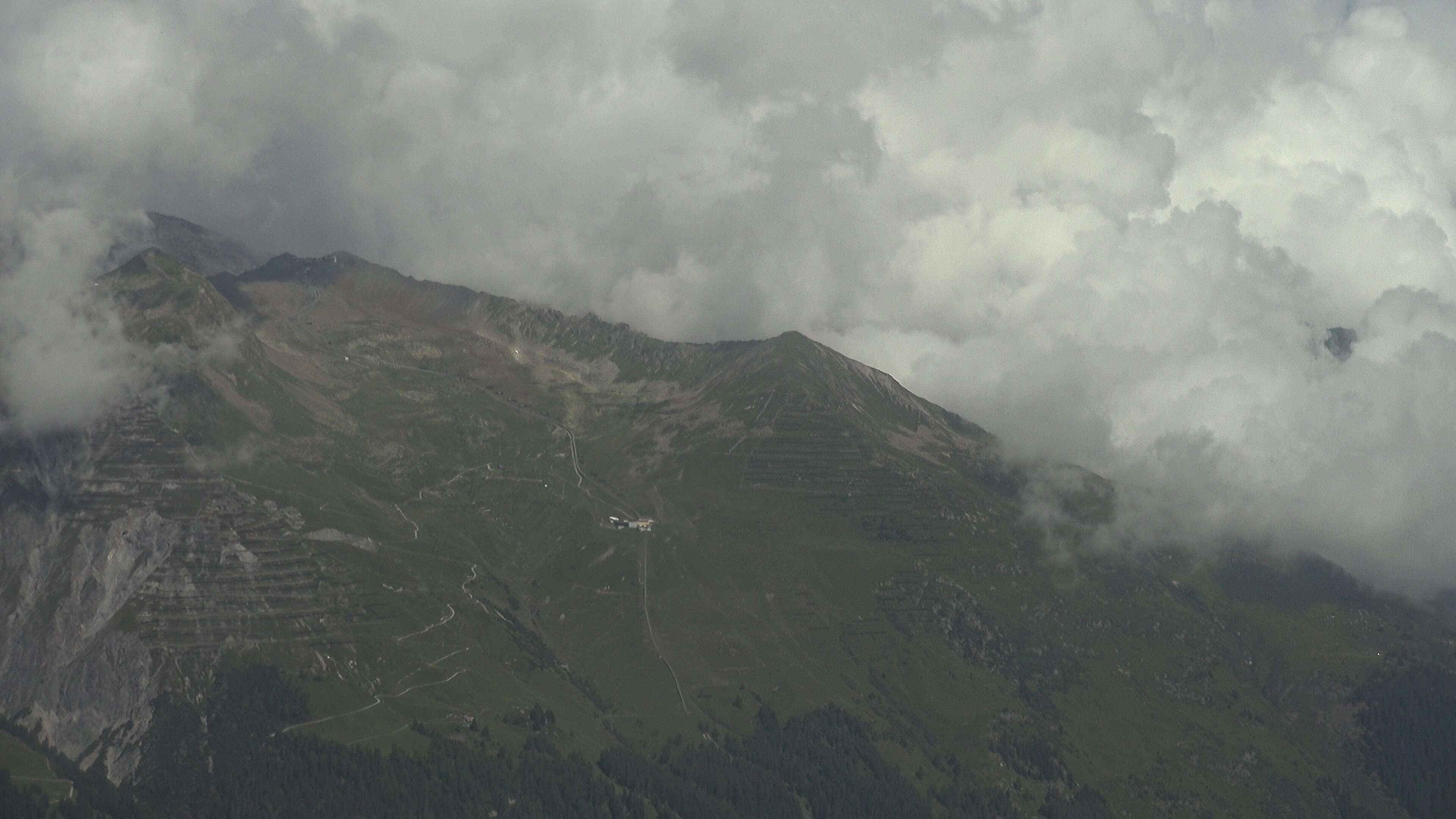 Davos: Platz - Jakobshorn, Blick Gipfel und