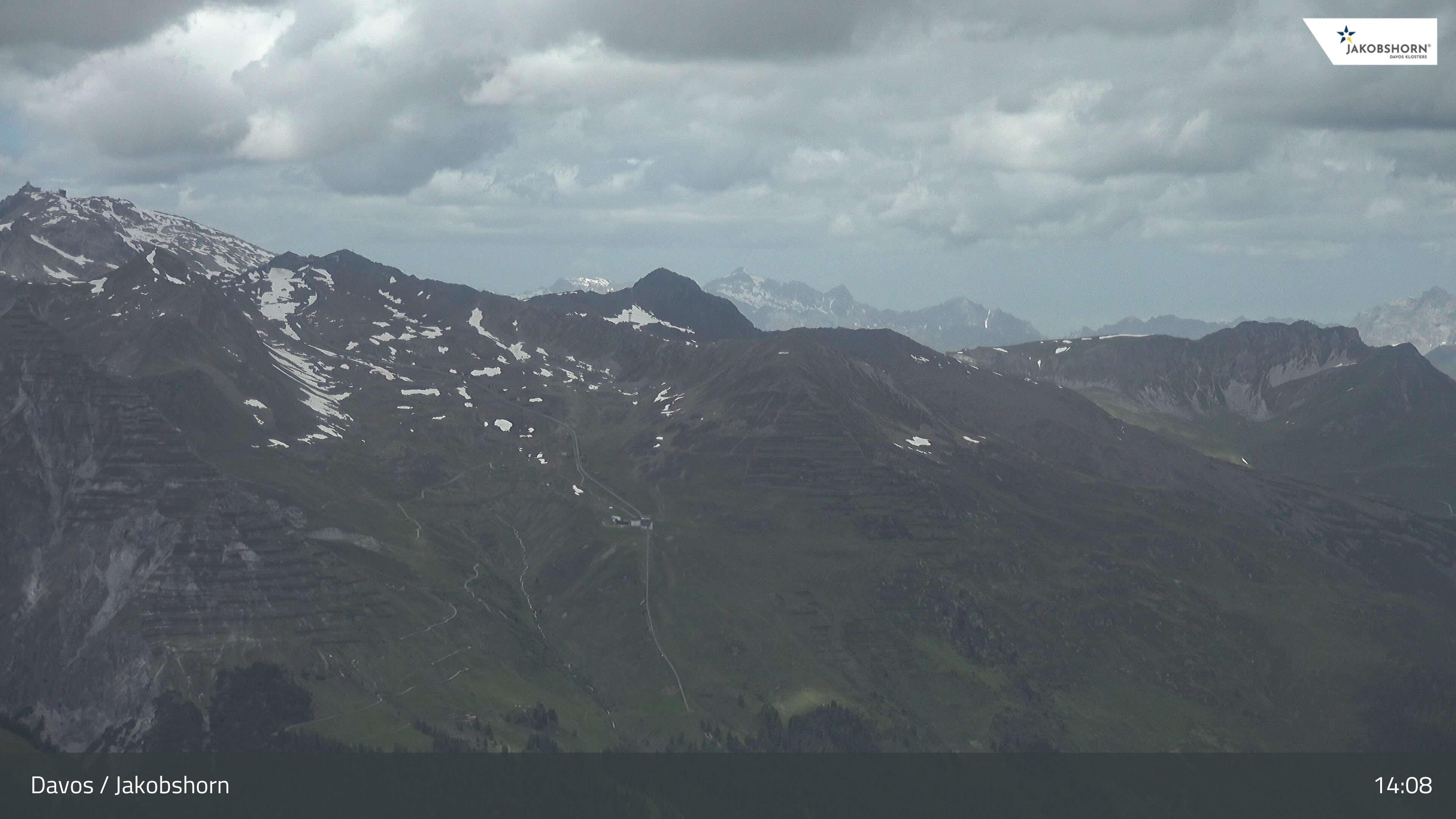 Davos: Platz - Jakobshorn, Blick Gipfel und