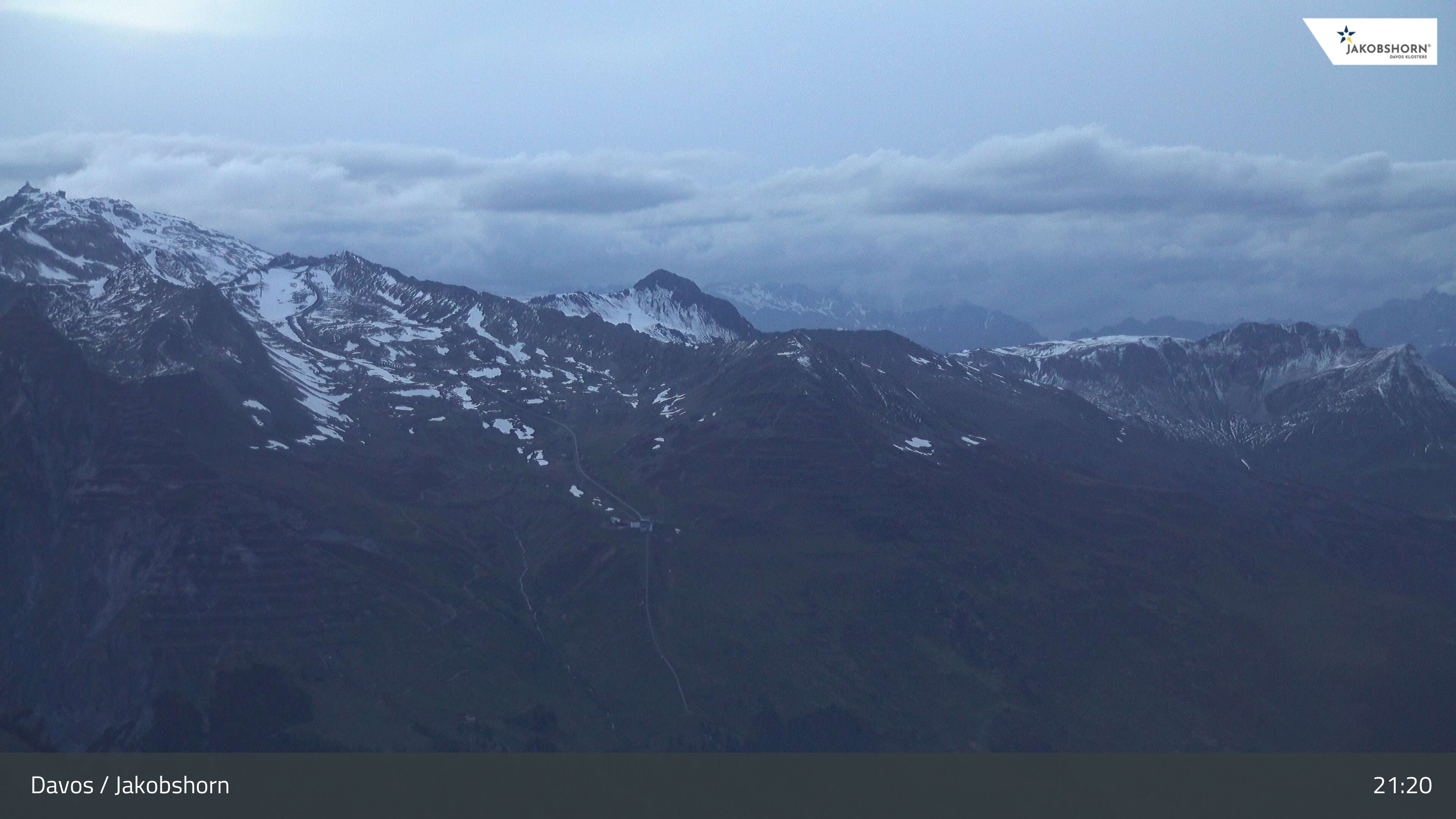 Davos: Platz - Jakobshorn, Blick Gipfel und