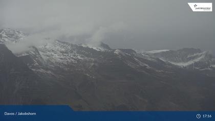 Davos: Platz - Jakobshorn, Blick Gipfel und