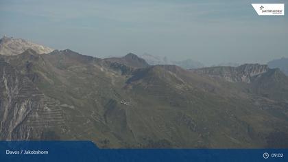 Davos: Platz - Jakobshorn, Blick Gipfel und