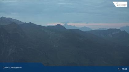 Davos: Platz - Jakobshorn, Blick Gipfel und