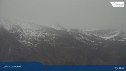 Davos: Platz - Jakobshorn, Blick Gipfel und