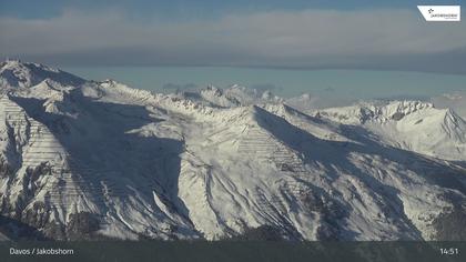 Davos: Platz - Jakobshorn, Blick Gipfel und