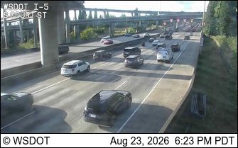 Traffic Cam Seattle: I-5 at MP 162.8: S. Court St