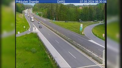 Kamera Avtocesta Maribor - Ljubljana, priključek Dramlje