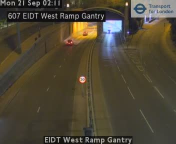 Traffic Cam Heathfield and Waldron: EIDT West Ramp Gantry