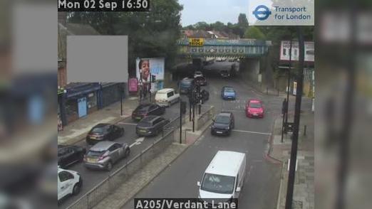 Traffic Cam London: A205/Verdant Lane