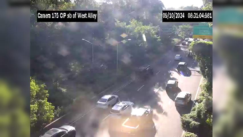 Traffic Cam New York › South: CIP South of West Alley Rd