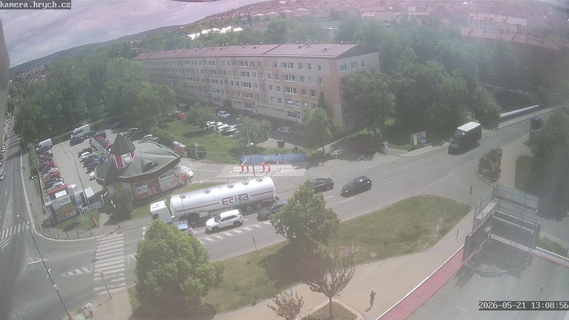 Traffic Cam Rakovnik › South-East: Rakovník I