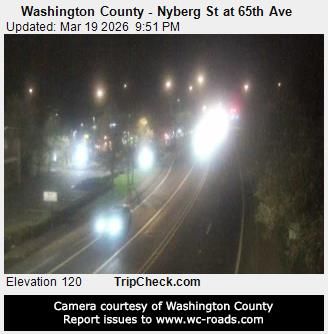 Traffic Cam Rivergrove: Washington County - Nyberg St at 65th Ave
