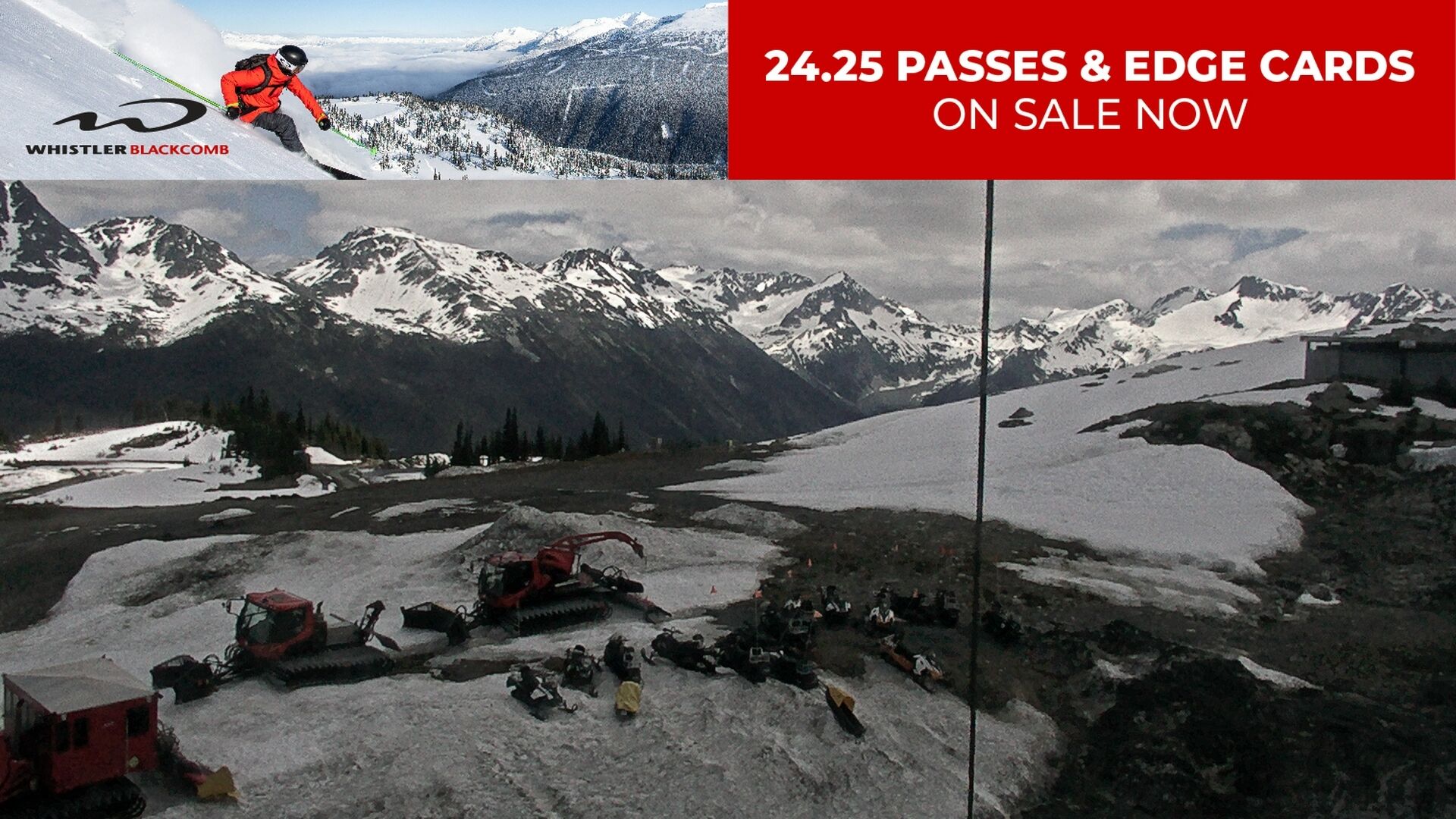 Traffic Cam Whistler Resort Municipality: Blackcomb Peak