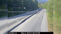 Gibsons > North-East: 14, Hwy 101, top of - Bypass at Stewart Rd, looking east - Recent