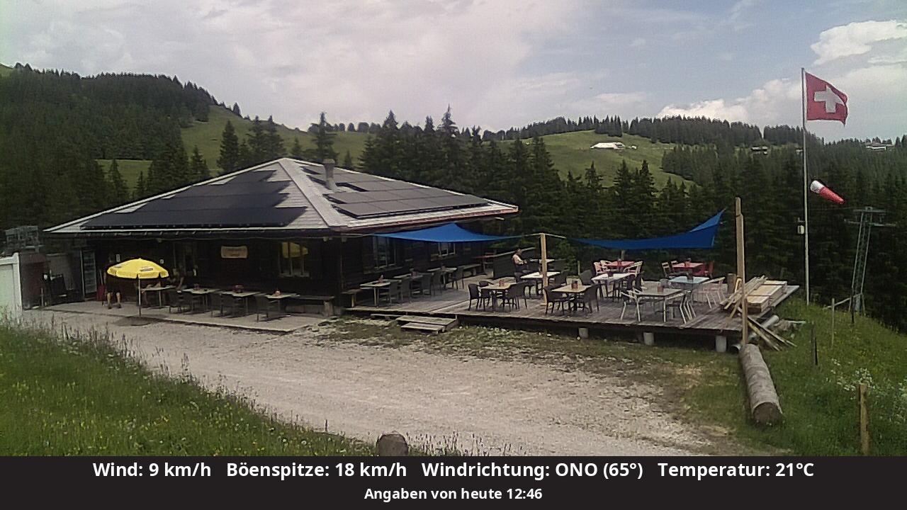 Windy: Webcams - Rueggisberg › North: Wasserscheide - Gurnigel Pass