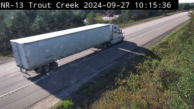 Traffic Cam Powassan: Highway 11 near Trout Creek