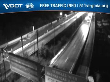 Traffic Cam Norfolk: I-64 - MM 273 - WB - OL PAST 4TH VIEW