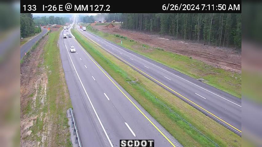 Traffic Cam Oak Grove: I-26 E @ MM 127.2