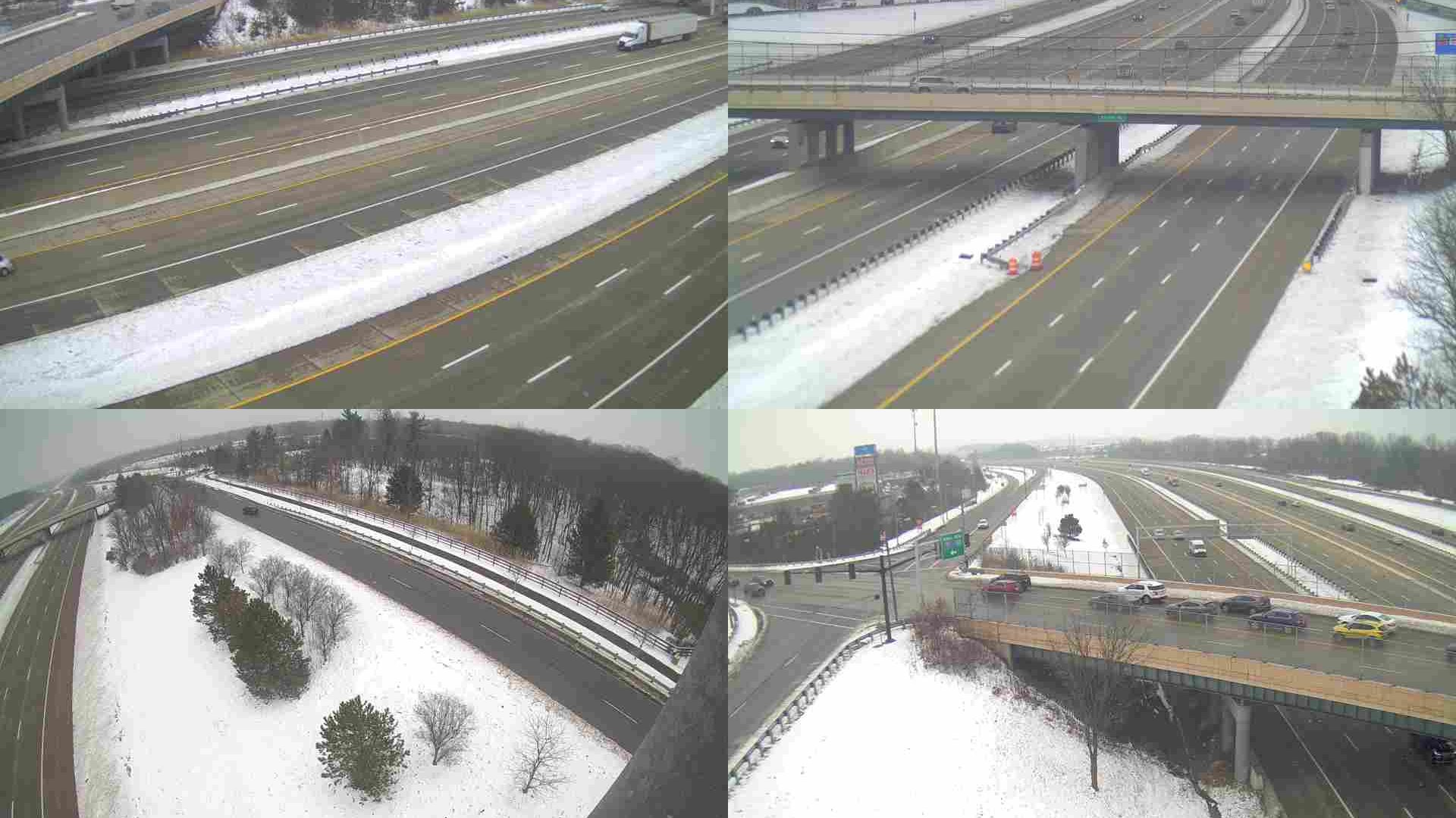 Traffic Cam Bedford: I-271 at SR-14 - Broadway Ave