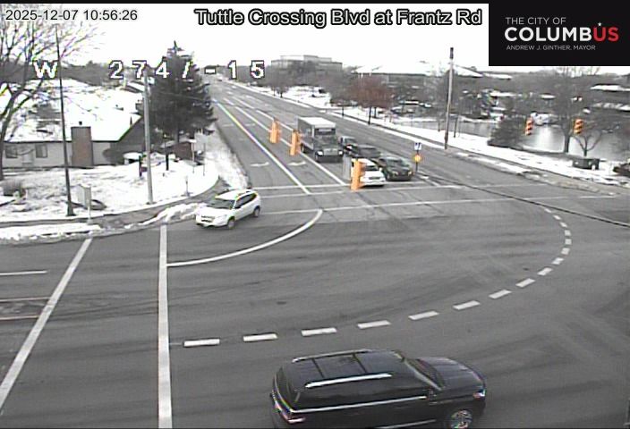 Traffic Cam Dublin: City of Columbus) Tuttle Crossing Blvd at Frantz Rd