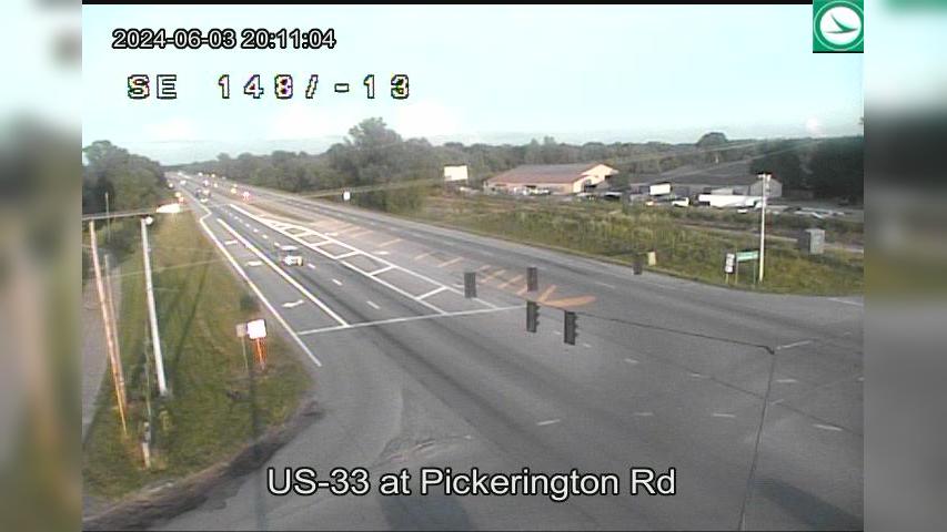 Traffic Cam Lockville Station: US-33 at Pickerington Rd