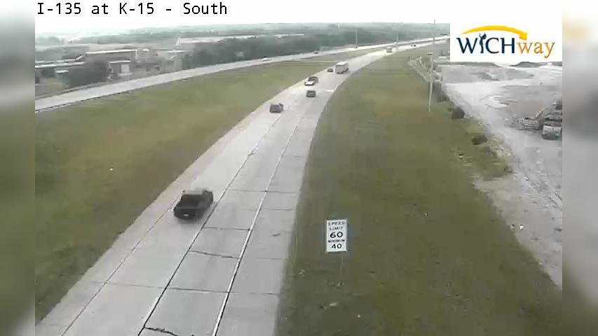 Traffic Cam Wichita: I-135 at K-15